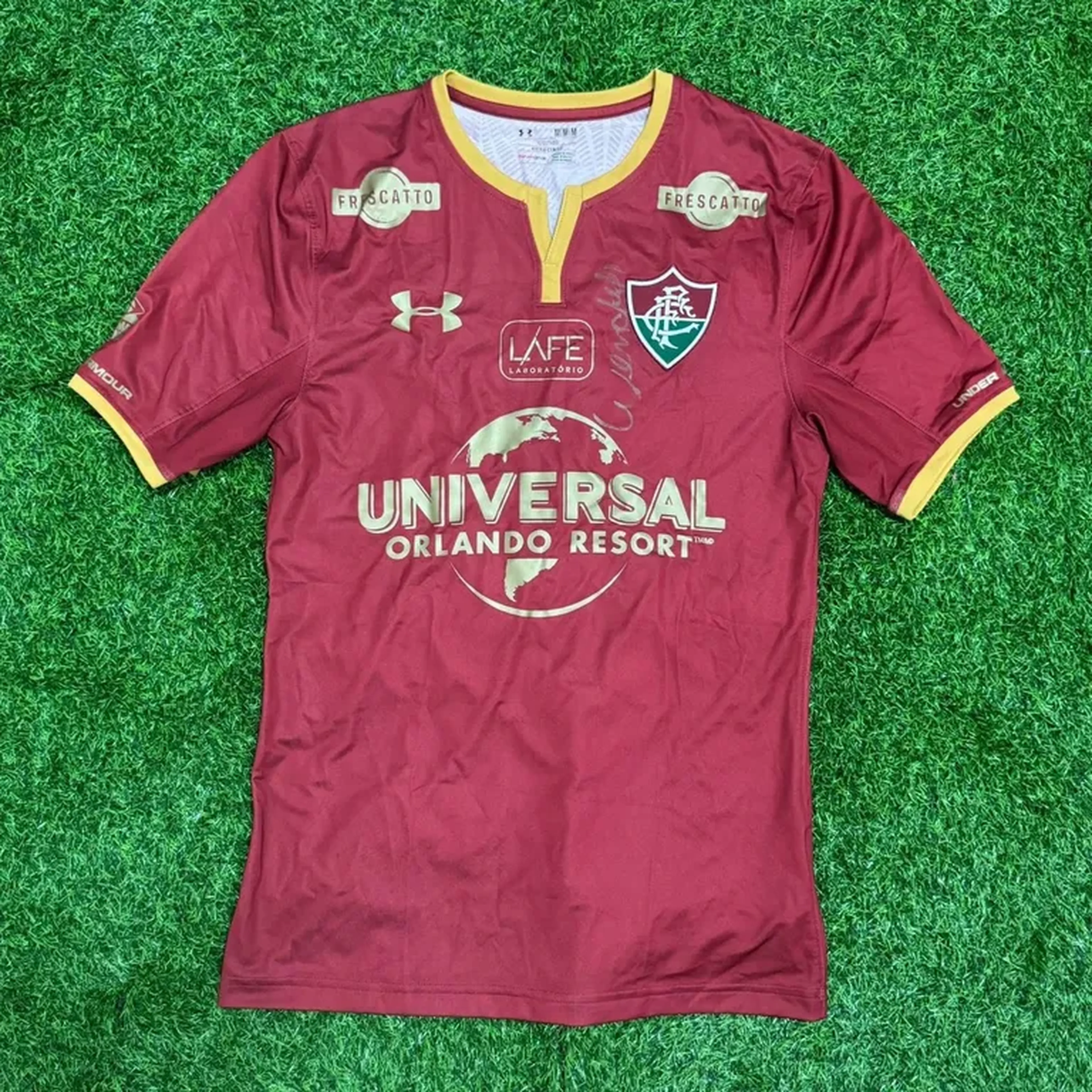 Camisa Fluminense Under Armour 2017 M Jogador imagem