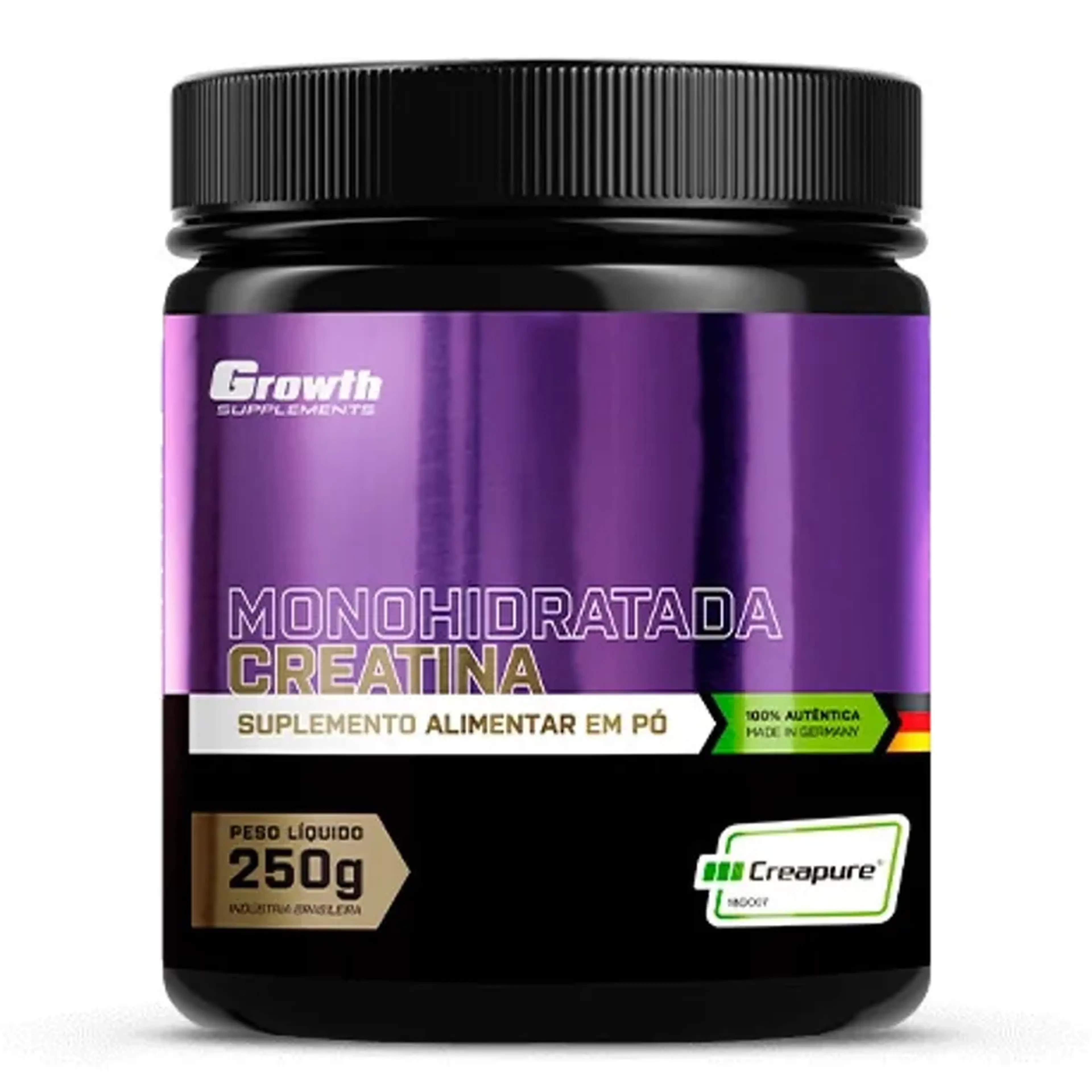 CREATINA 250G. CREAPURE. GROWTH SUPPLEMENTS imagem