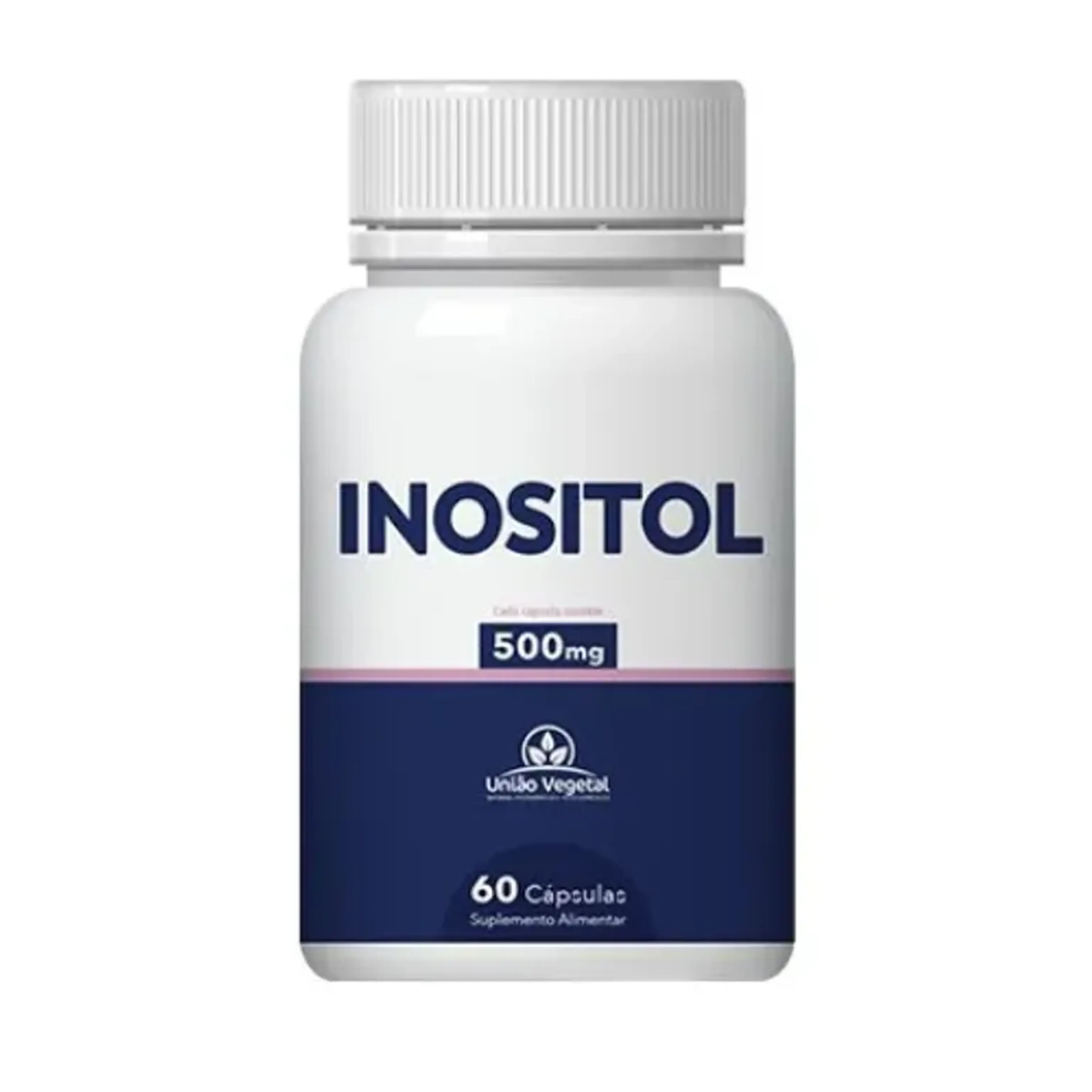 Inositol 500mg 60caps União Vegetal imagem