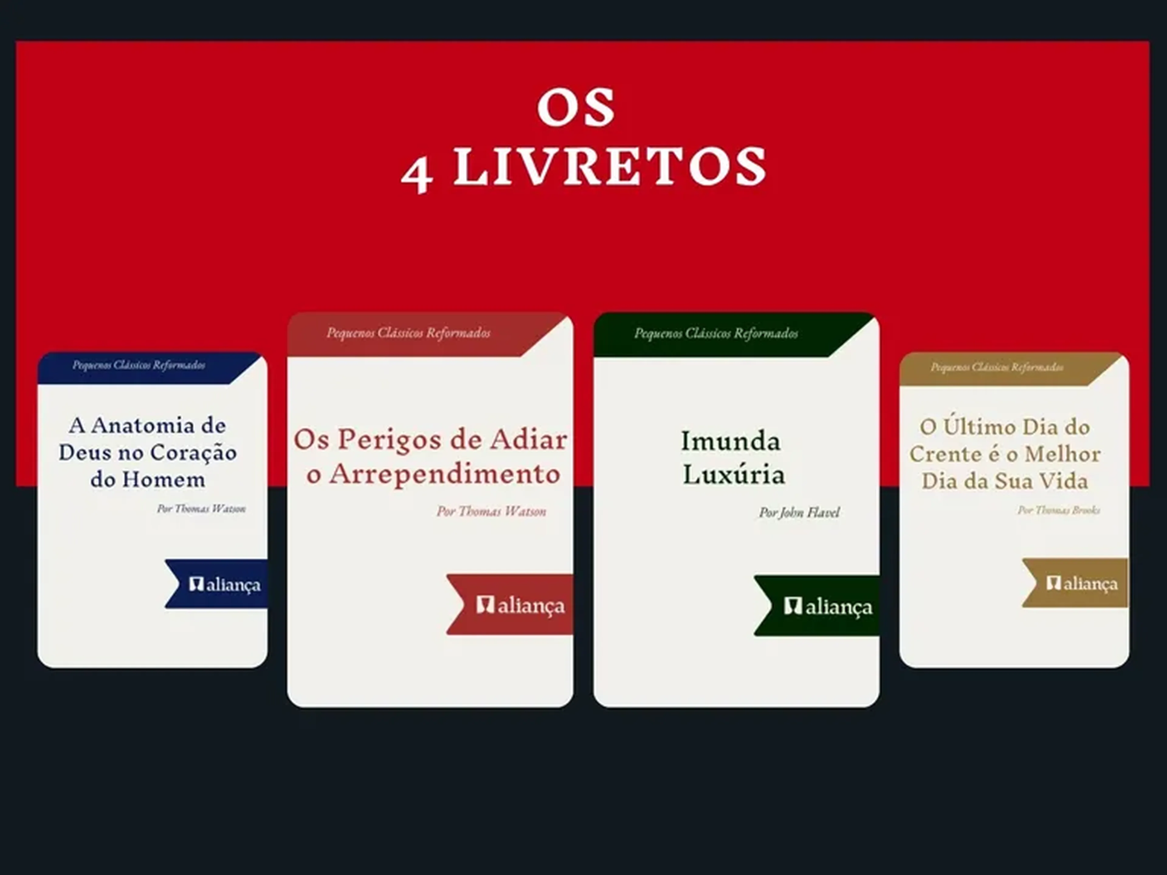 Compre os 4 livretos disponíveis com um preço especial! imagem