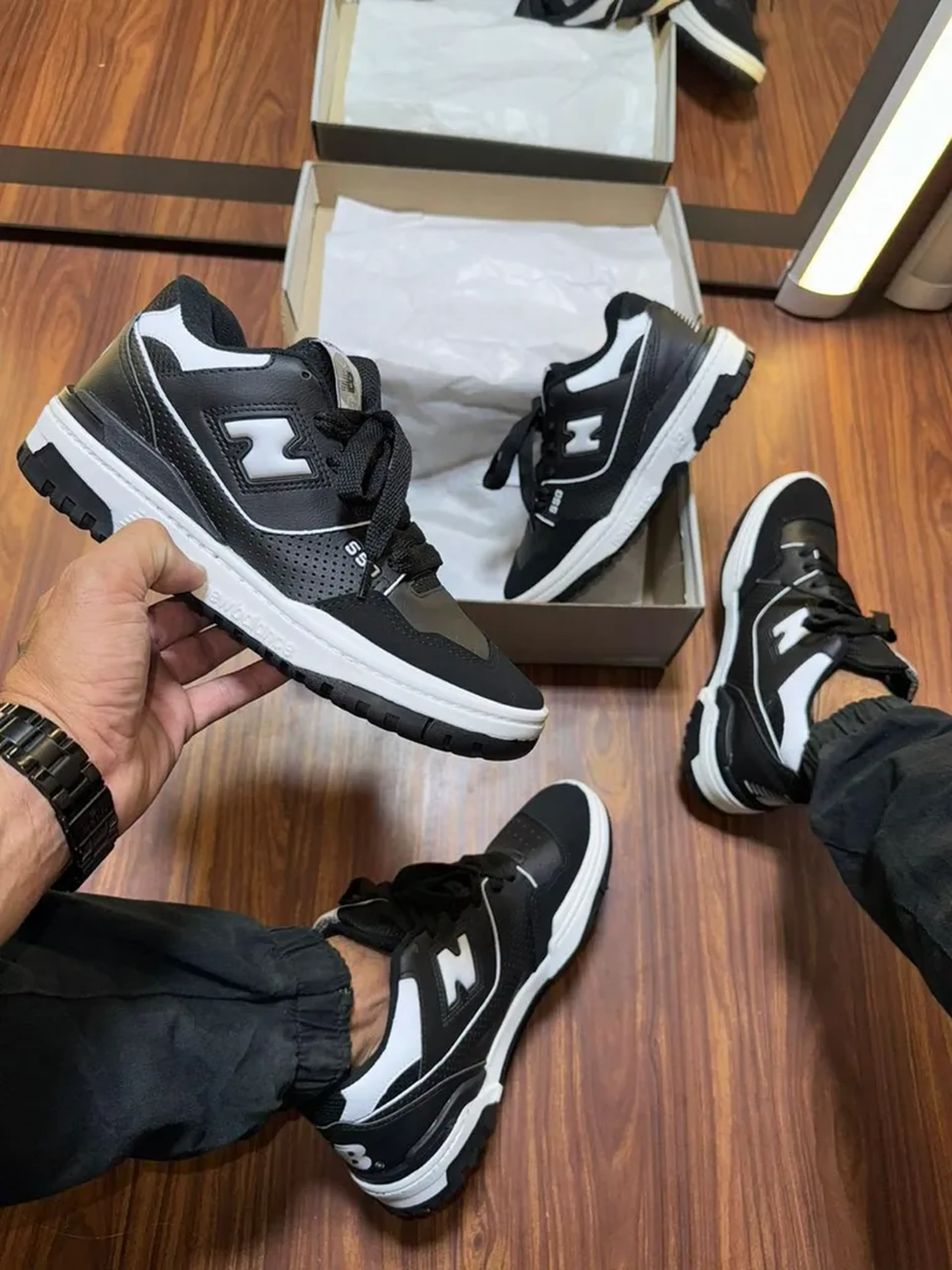 New balance 550 - Preto imagem