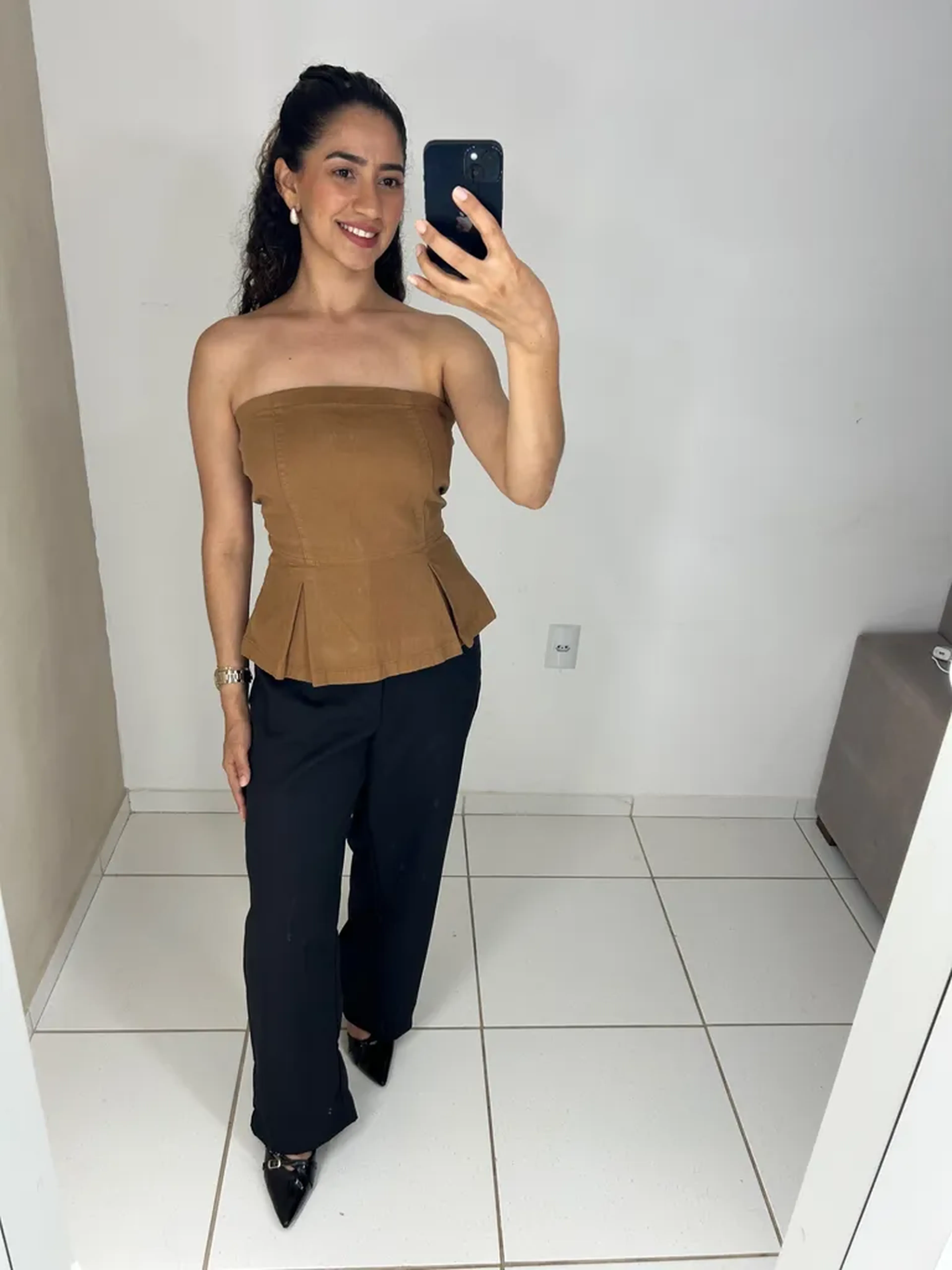 Bata jeans imagem