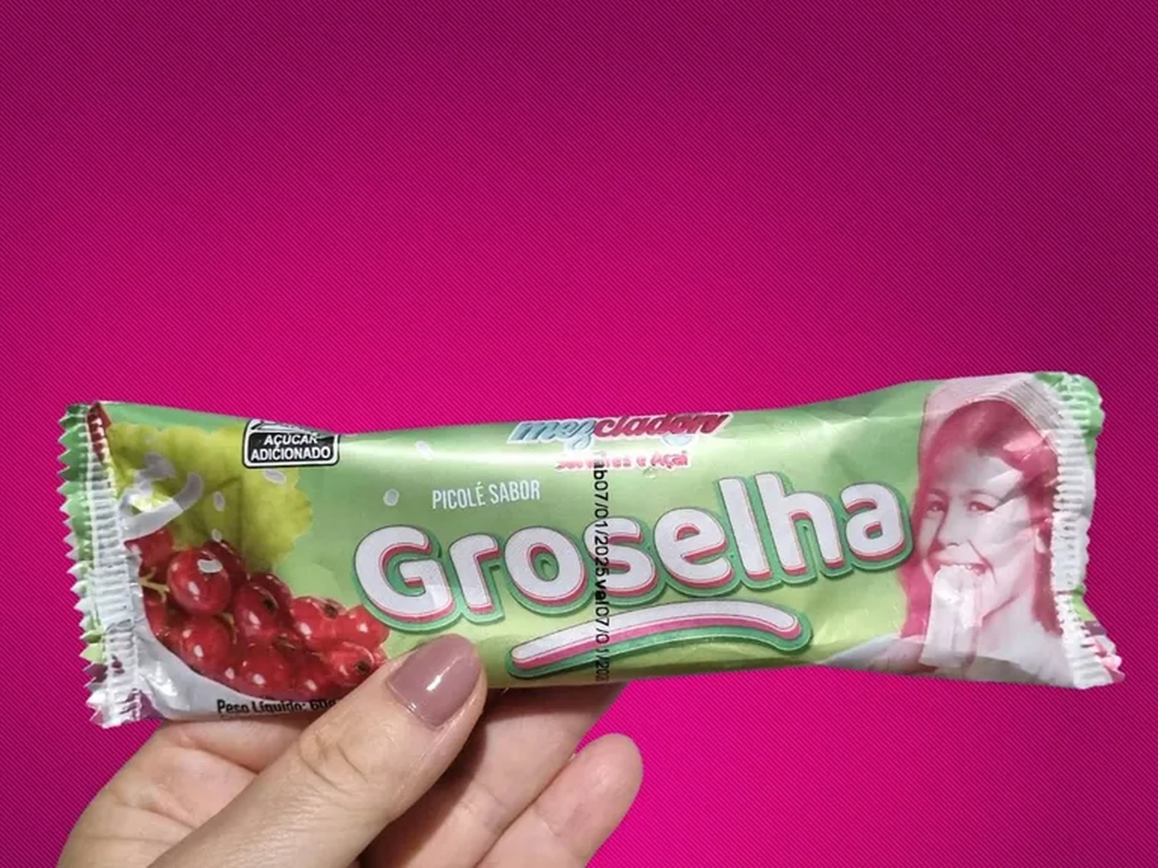 Picolé de Groselha Mezcladón imagem