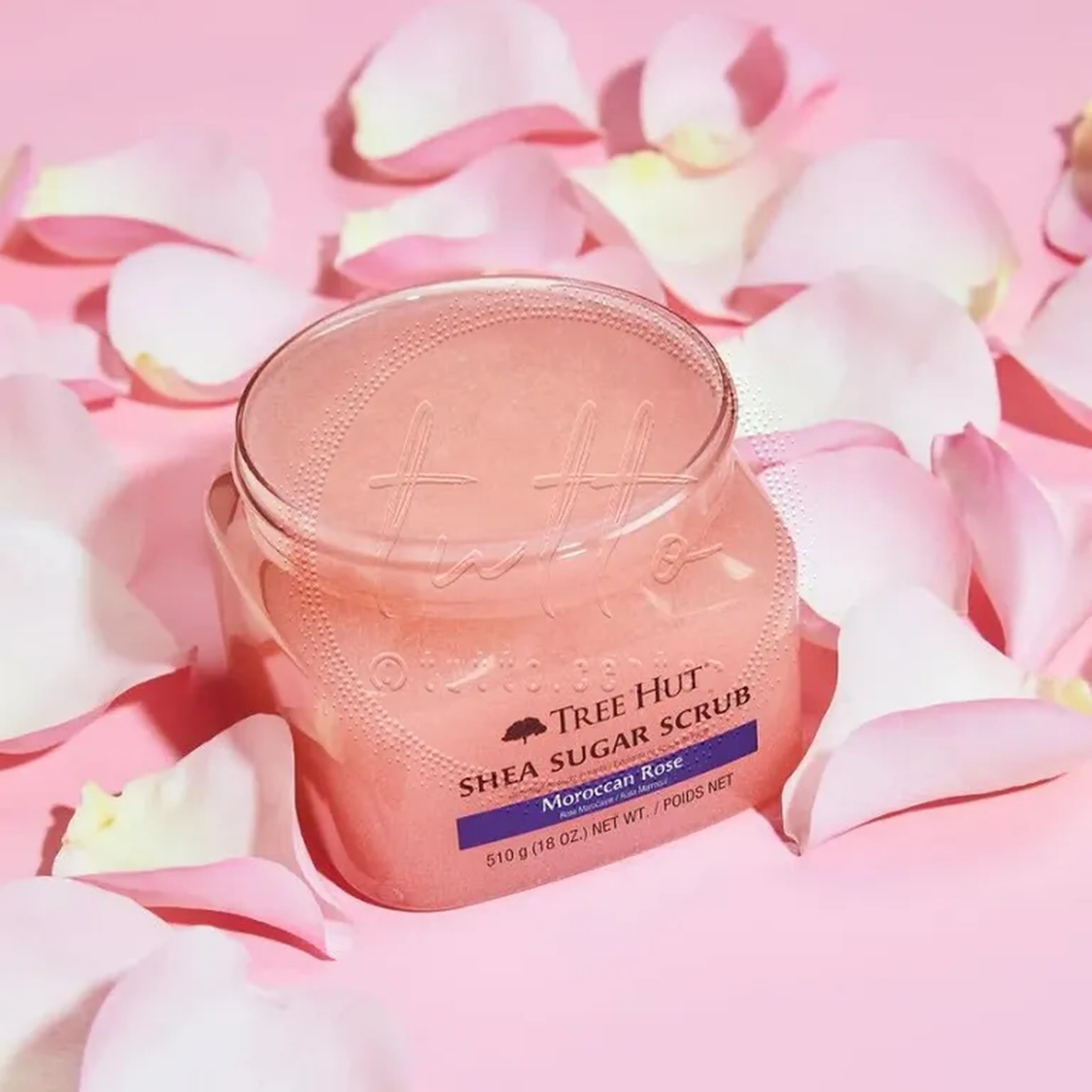 Esfoliante Tree Hut Shea Sugar Scrub Moroccan Rose 510g imagem