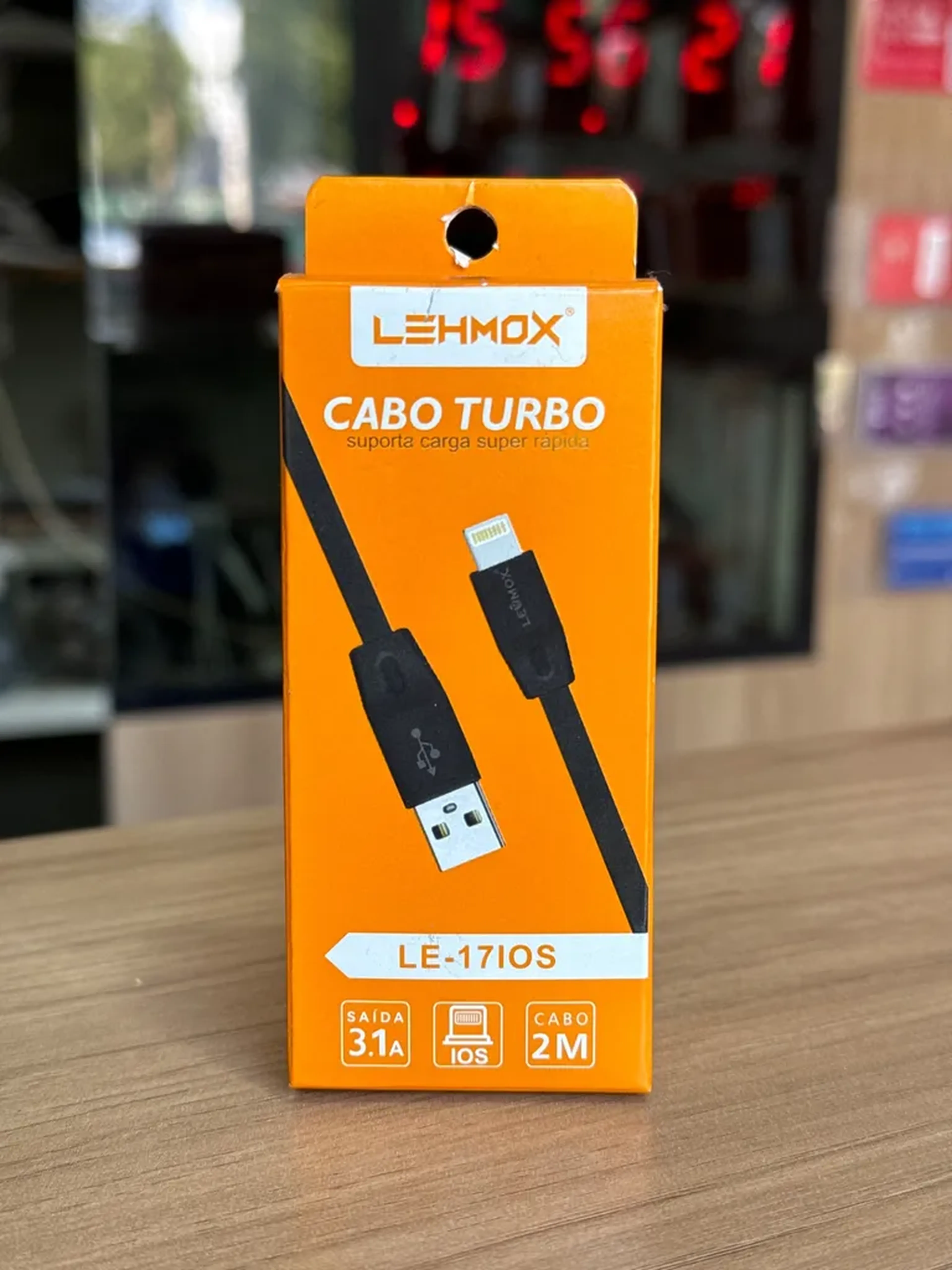 Cabo ios 2 metros imagem