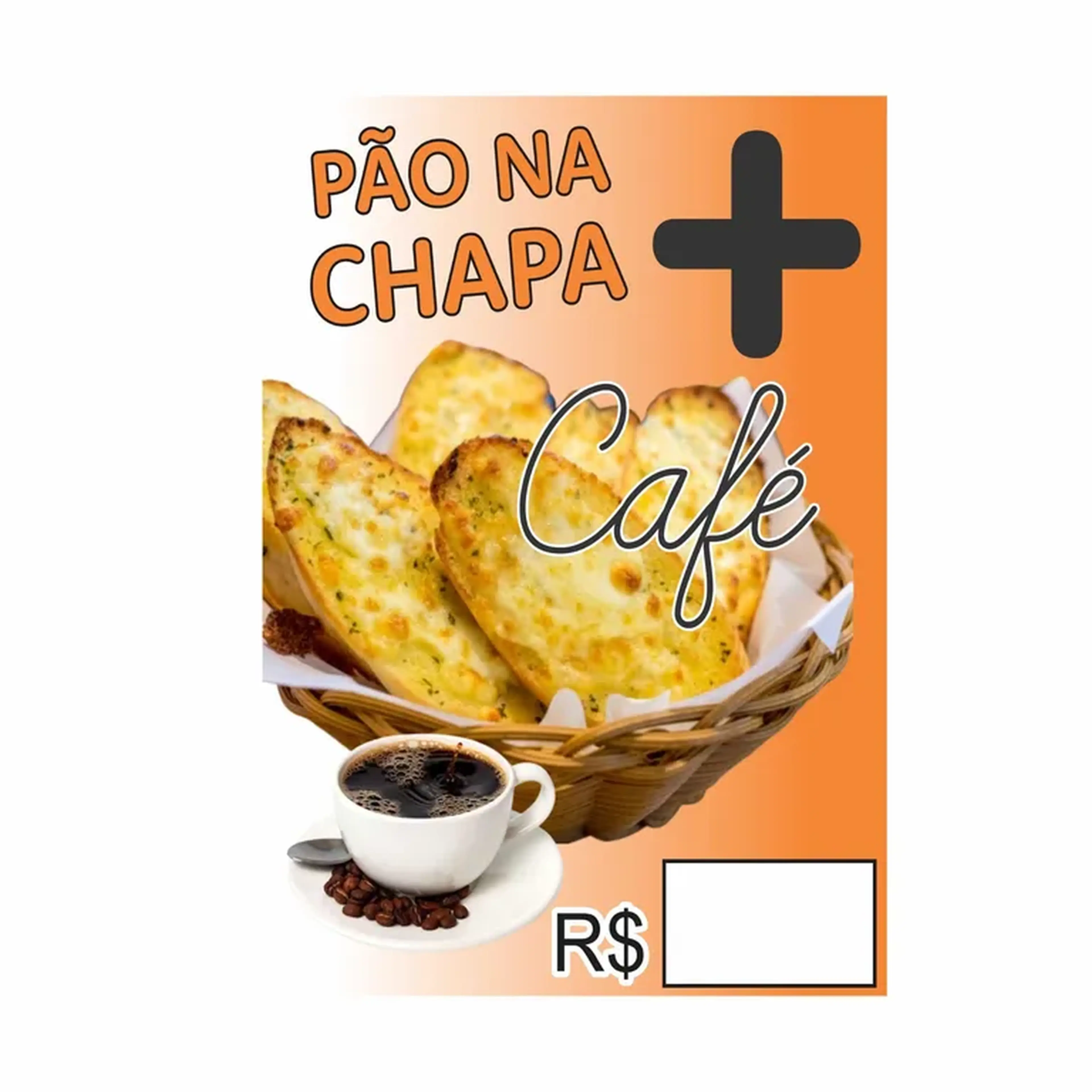 BANNER PÃO NA CHA´PA imagem