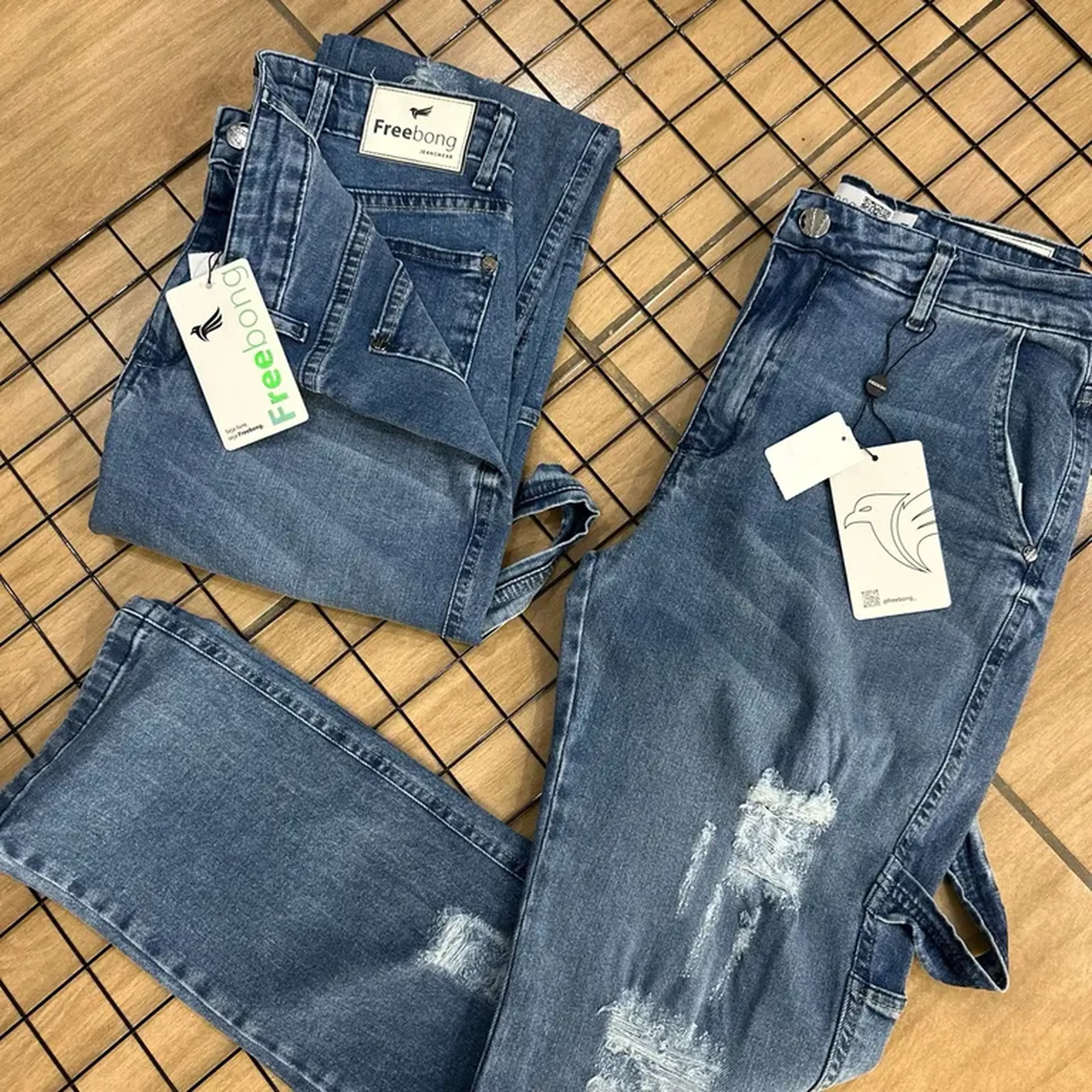 Calça jeans Freebong imagem