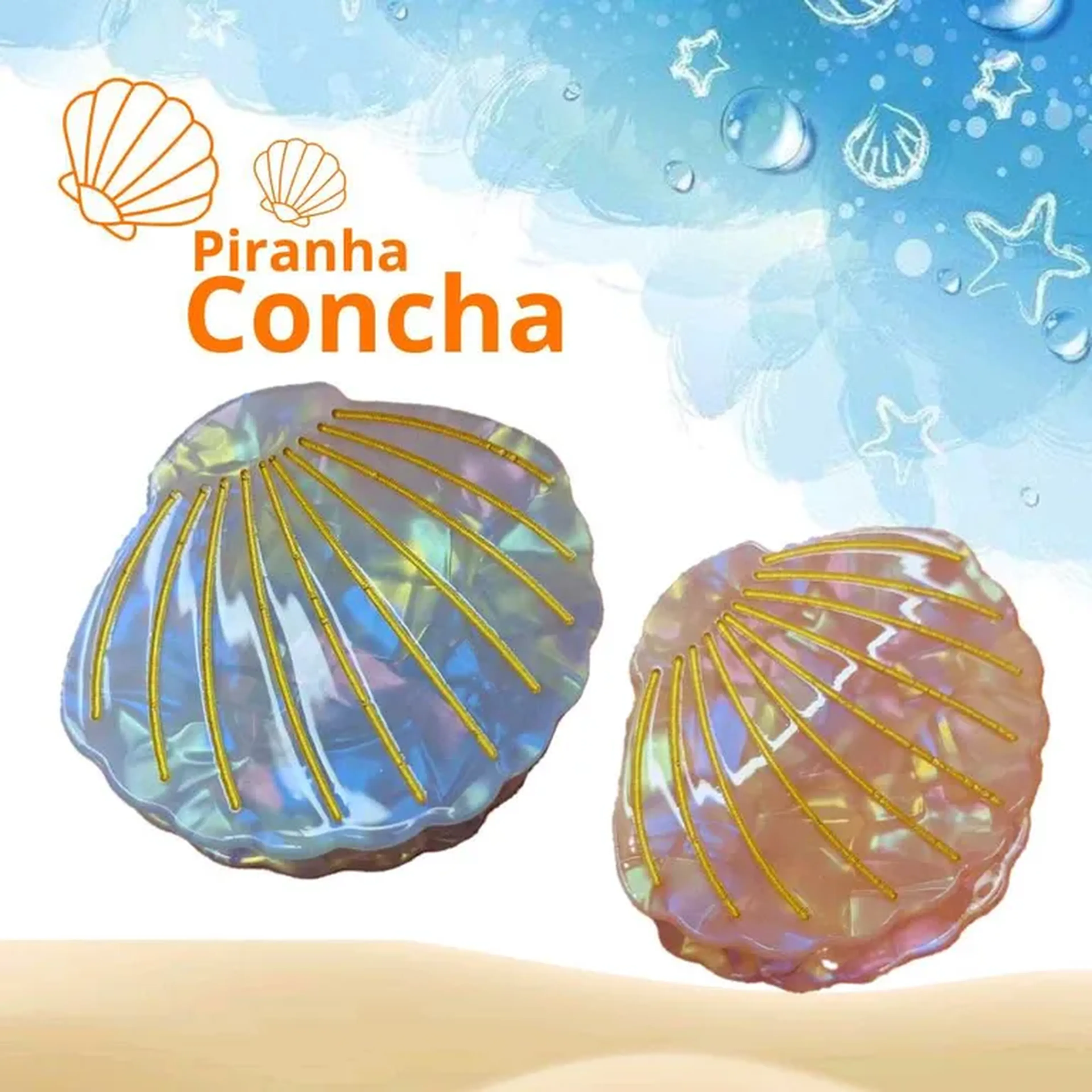 Piranha Concha Marmorizada 561987 imagem