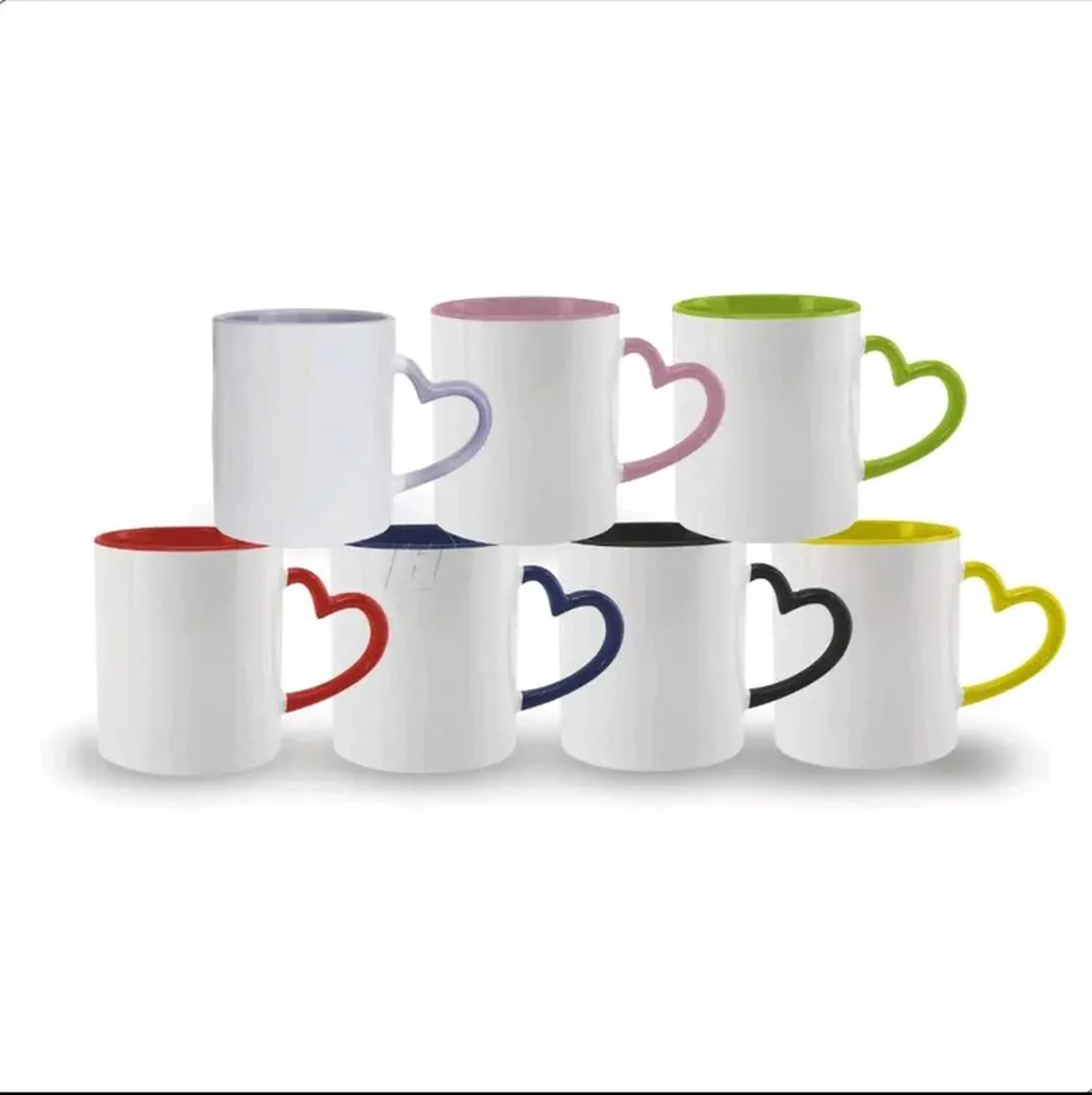 Caneca com Alça de coração imagem