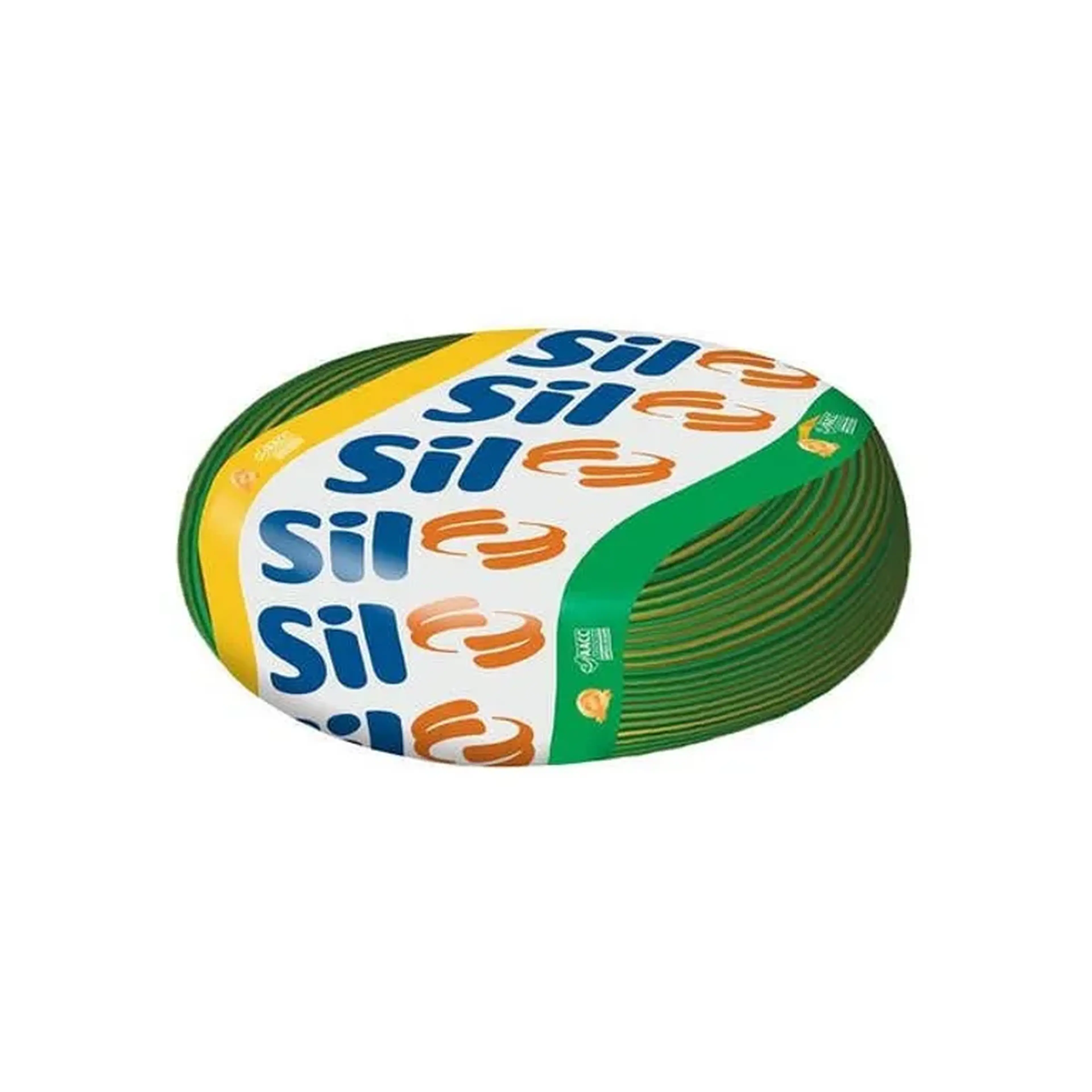 Rolo 100m Cabo flexivel Sil 6mm ATERRAMENTO imagem