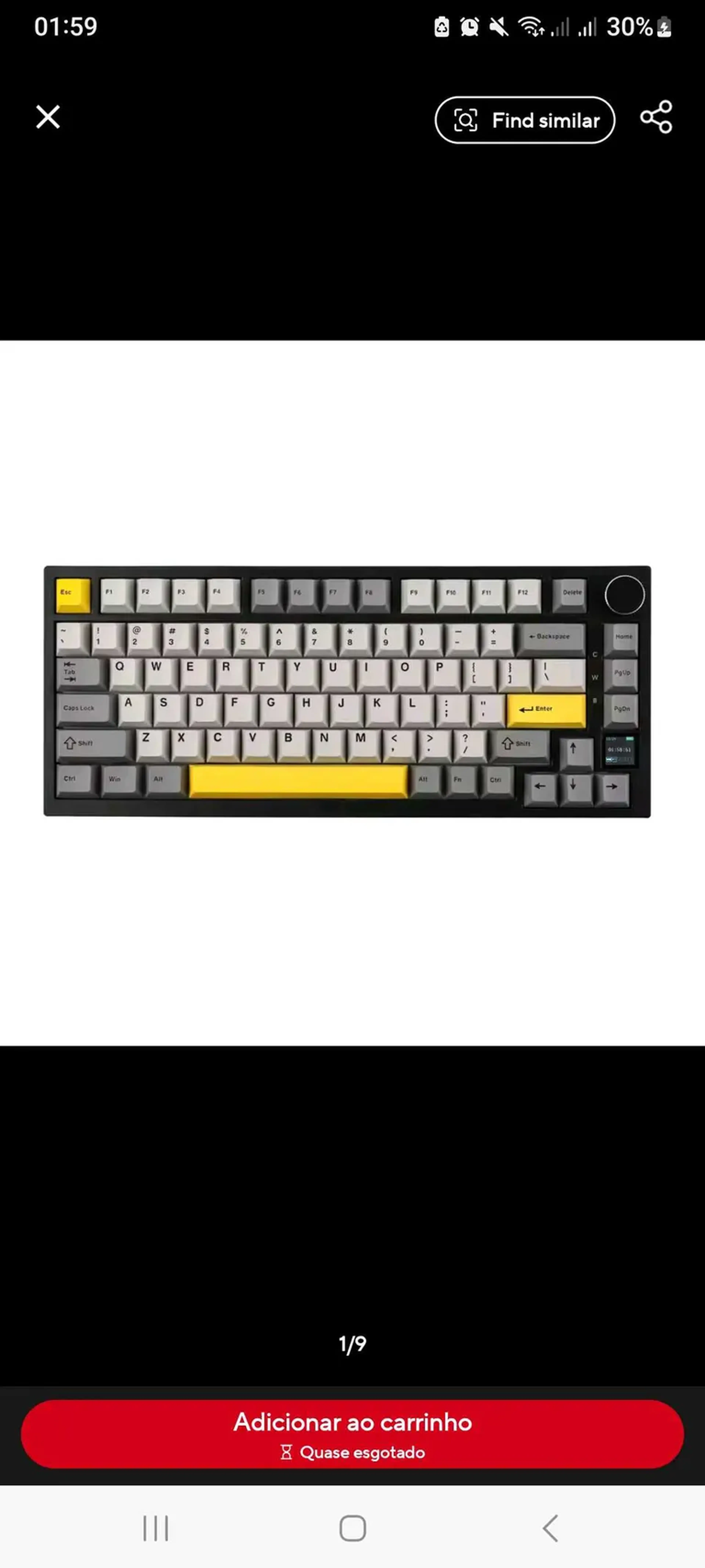 Teclado Mecânico AJazz Ak820 Pro imagem