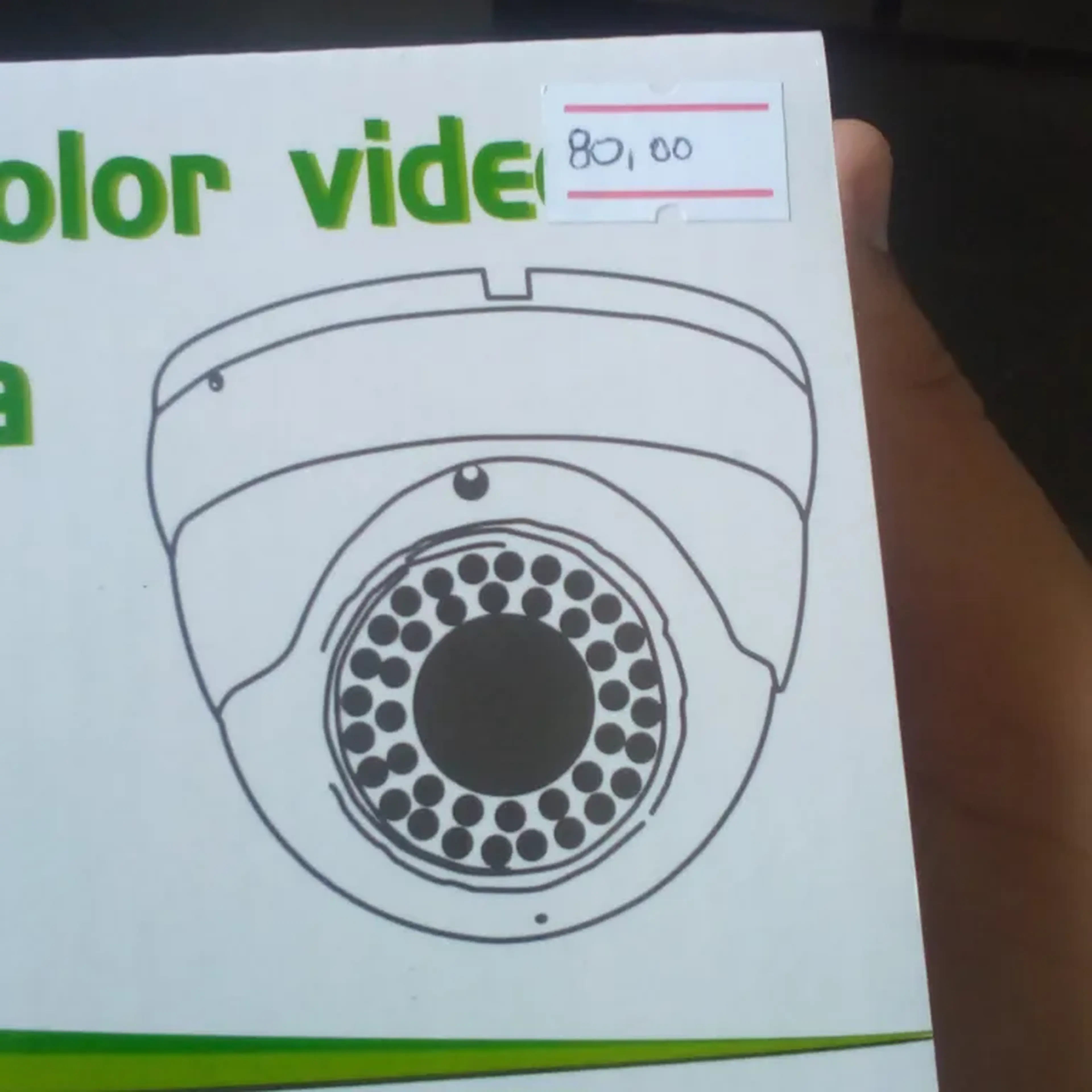 Câmera de Vídeo Colorida AHD imagem