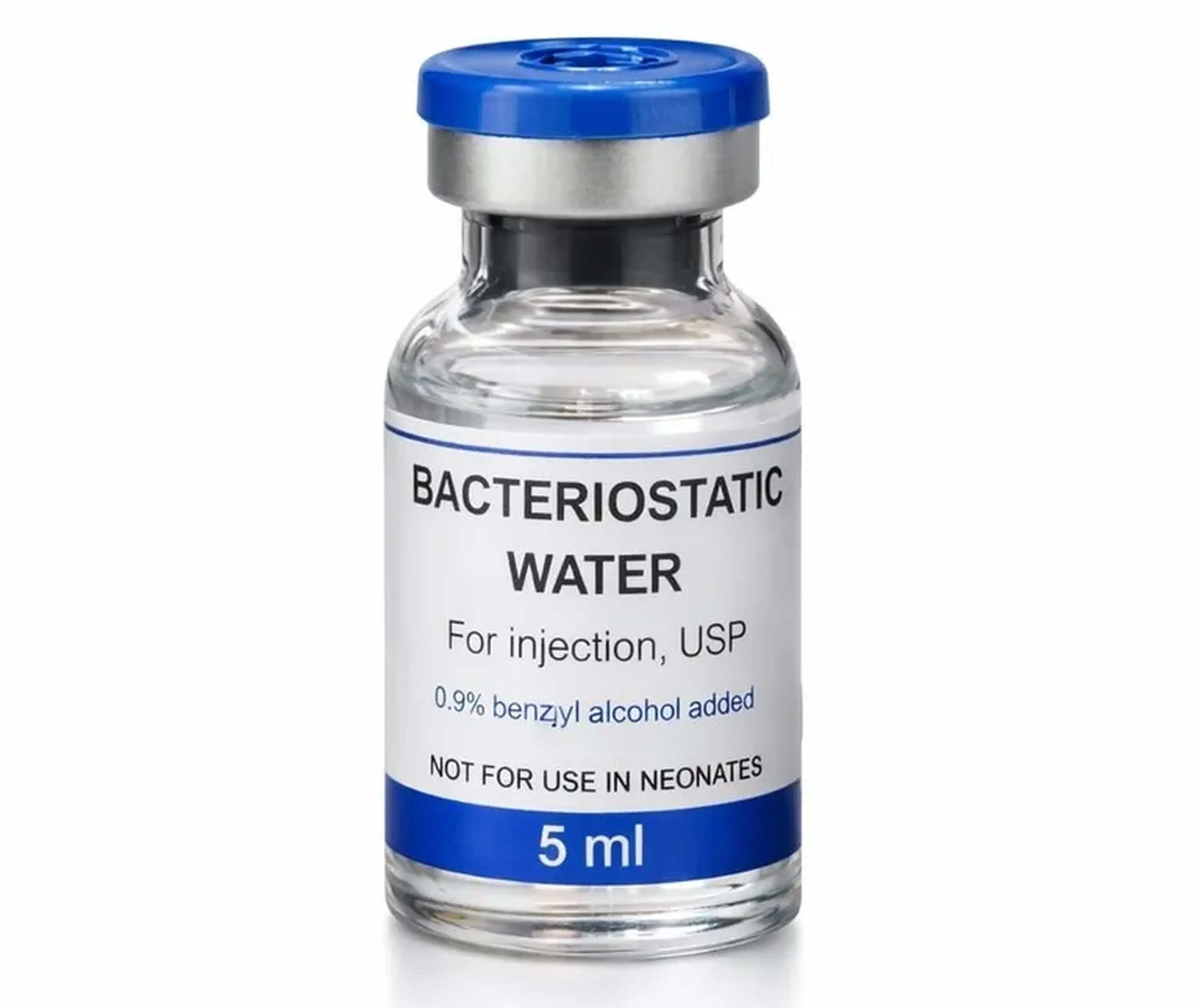 Água Destilada Estéril 5 ml Bacterisotática imagem