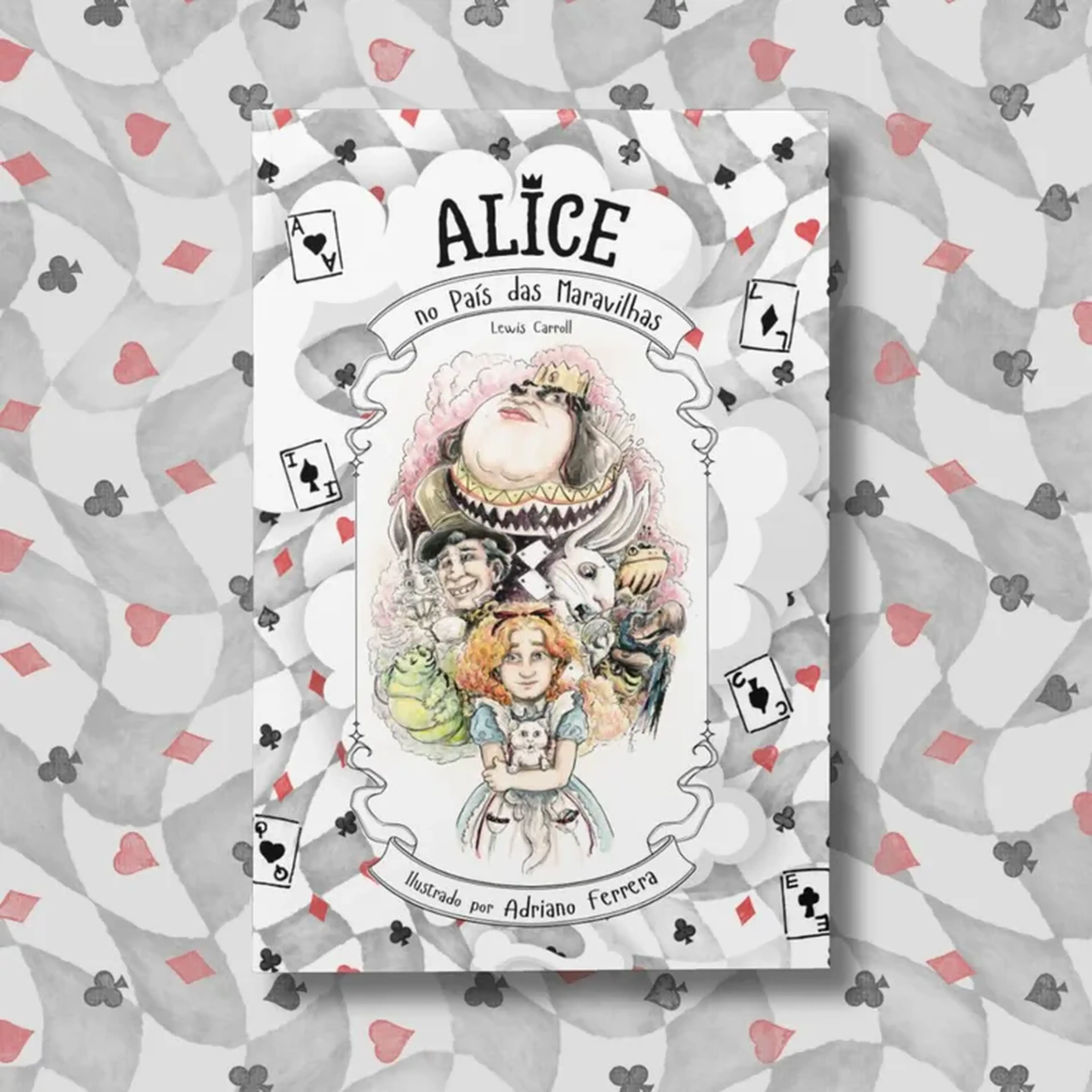 ALICE NO PAÍS DAS MARAVILHAS - EM QUADRINHOS imagem