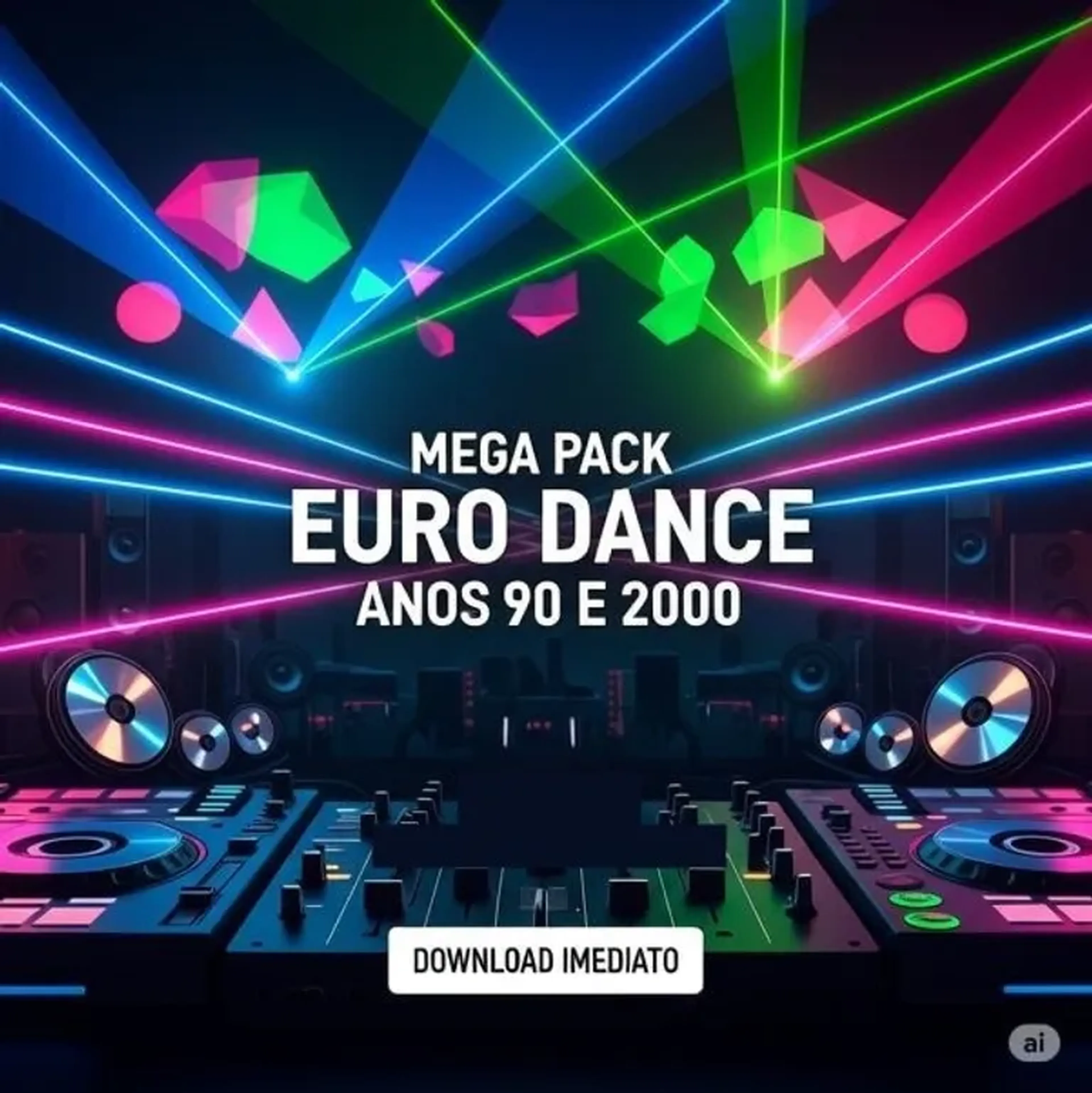 MEGA PACK EURO DANCE ANOS 90 E 2000 imagem
