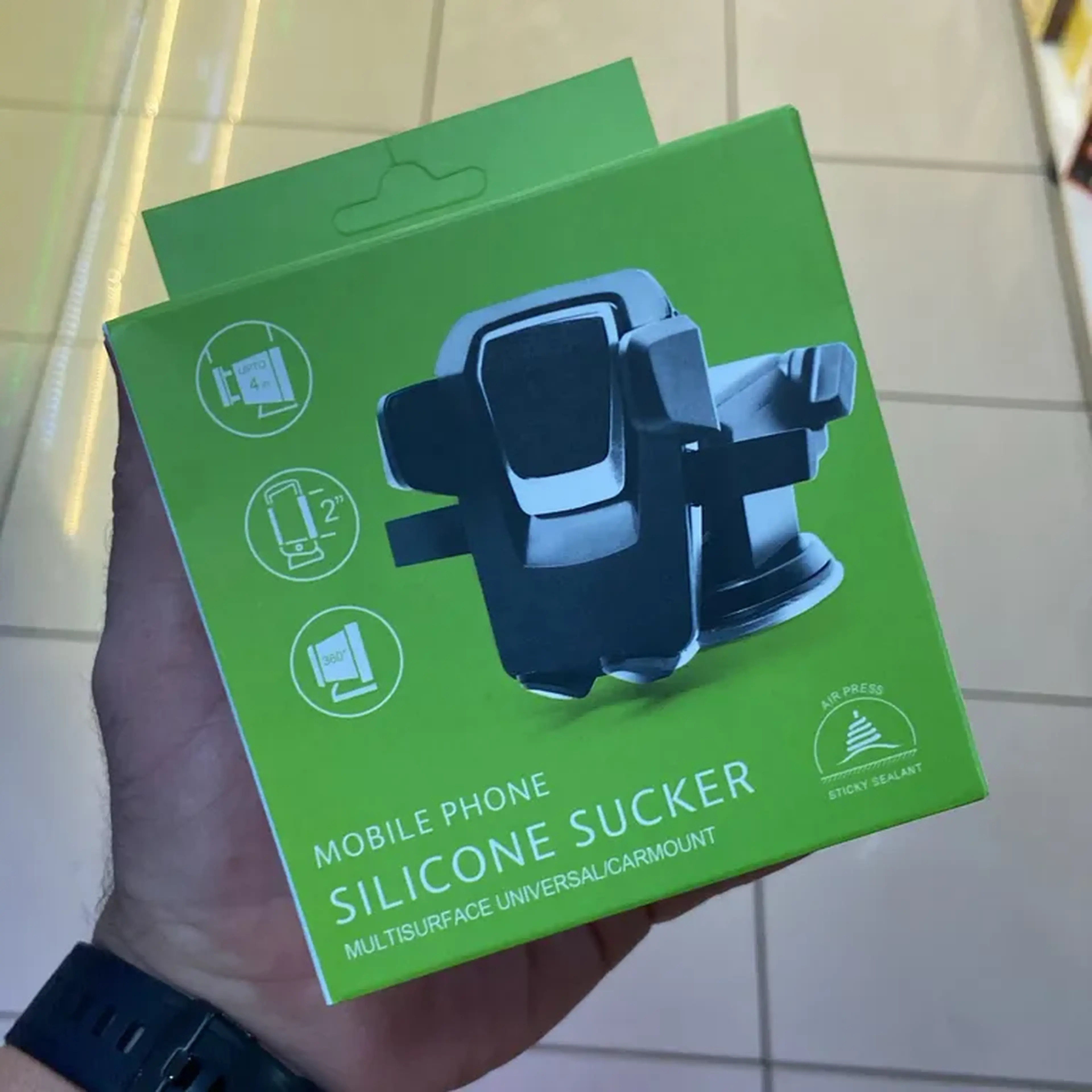 Suporte de Silicone para Celular imagem