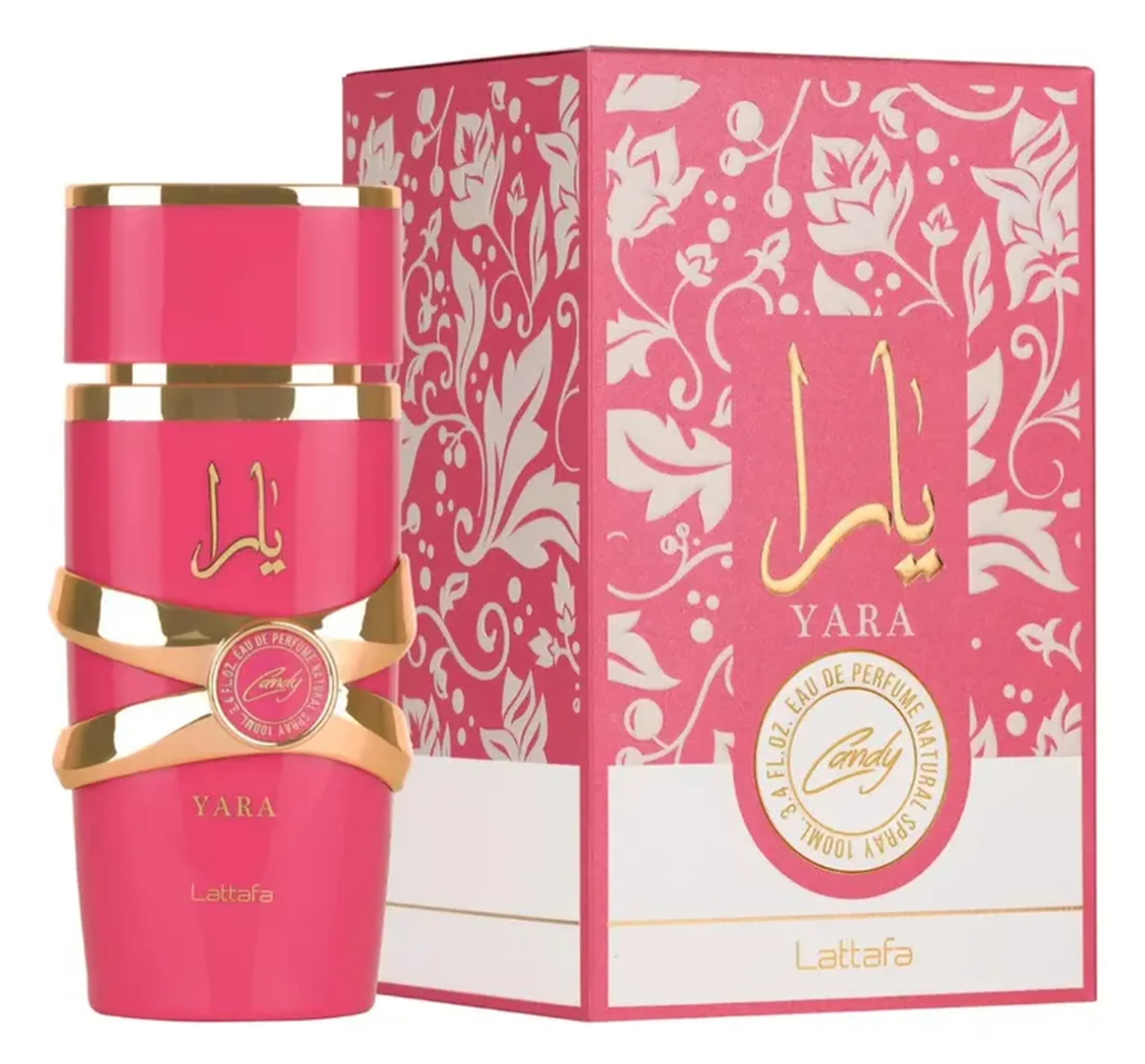 Perfume Árabe Lattafa Yara Candy EDP 100ML - Feminino - Original imagem