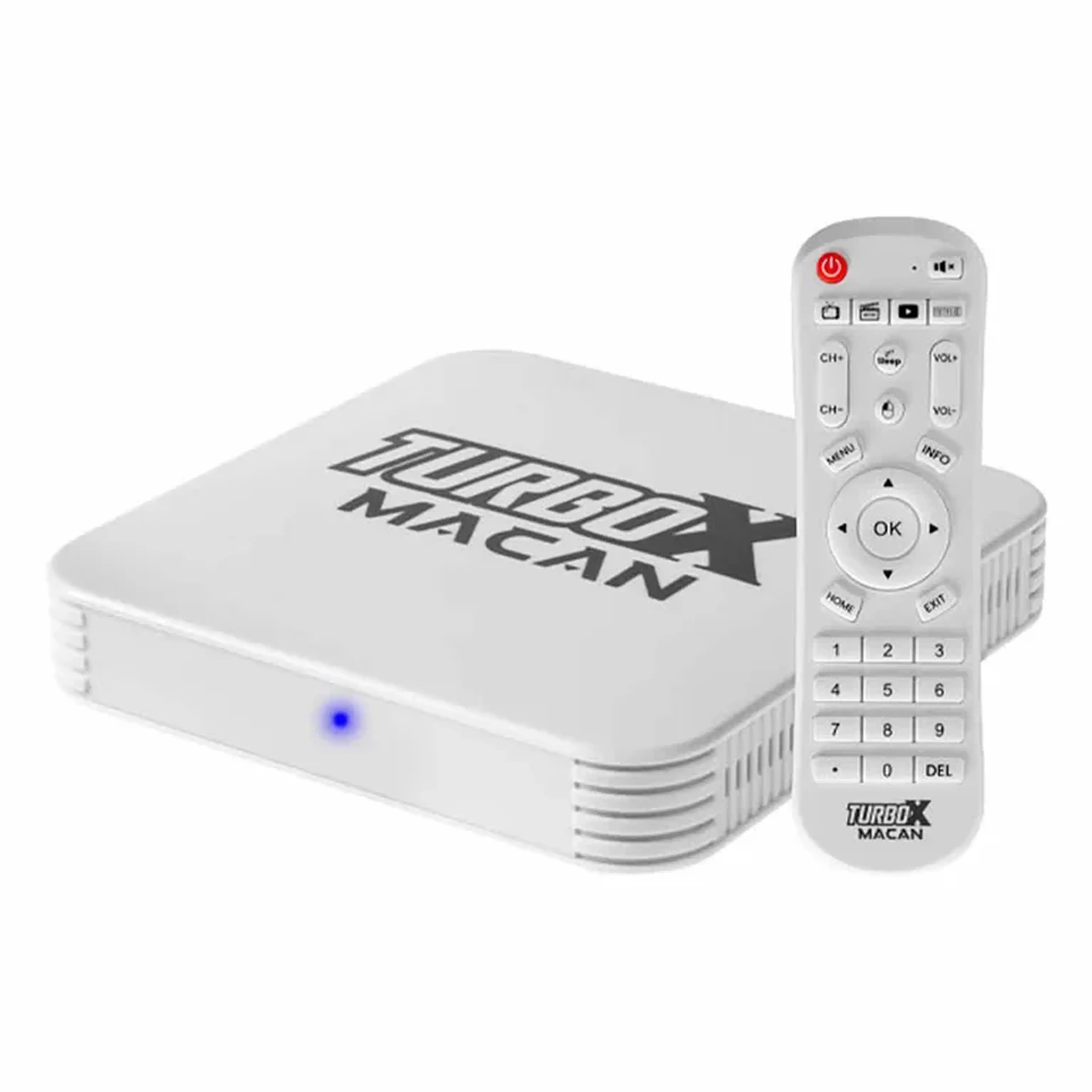 Receptor Turbo X Macan Ultra HD 16GB 2GB RAM WiFi imagem