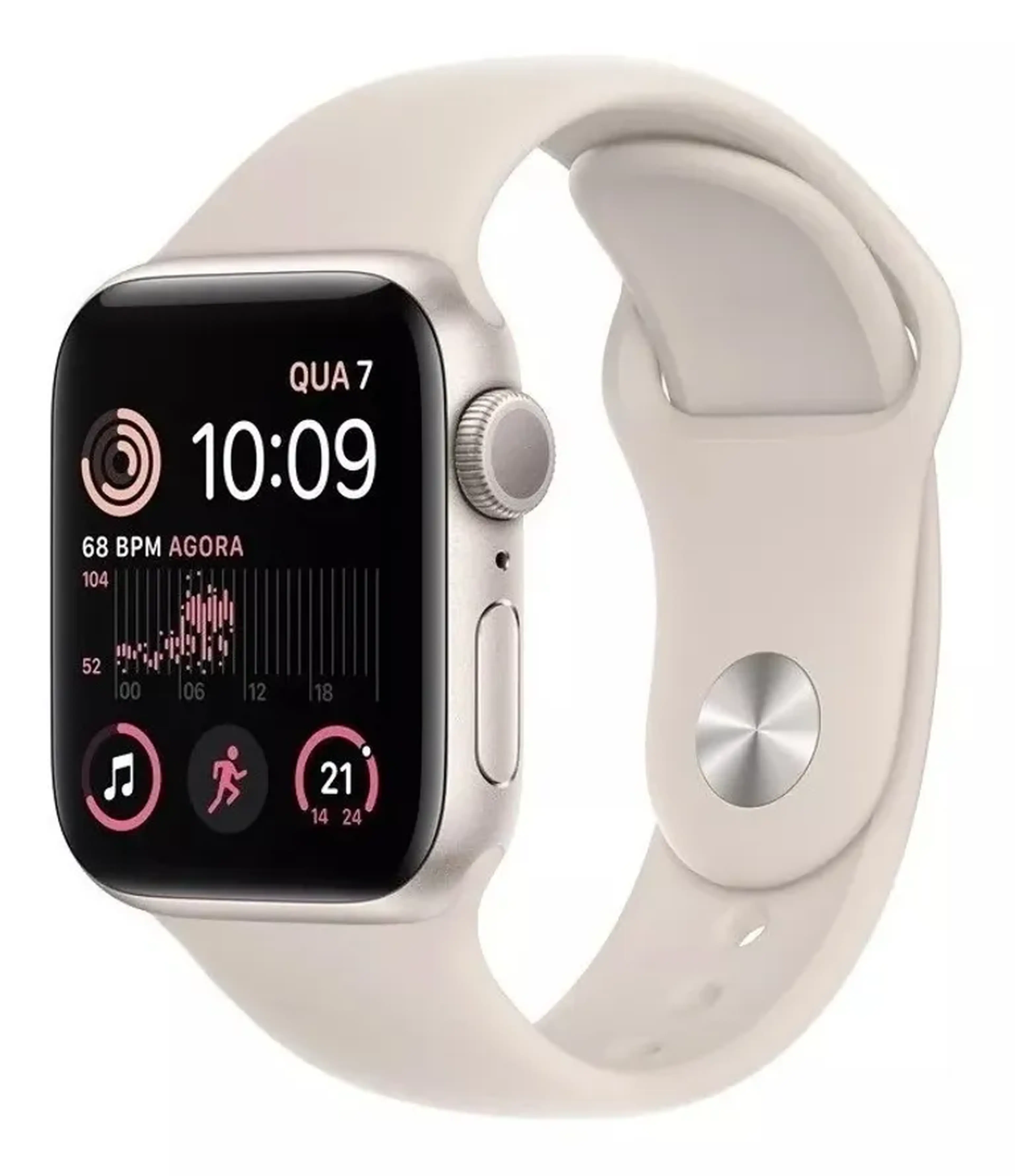 Apple Watch SE 2° Geração - 40 mm - StarLigth imagem