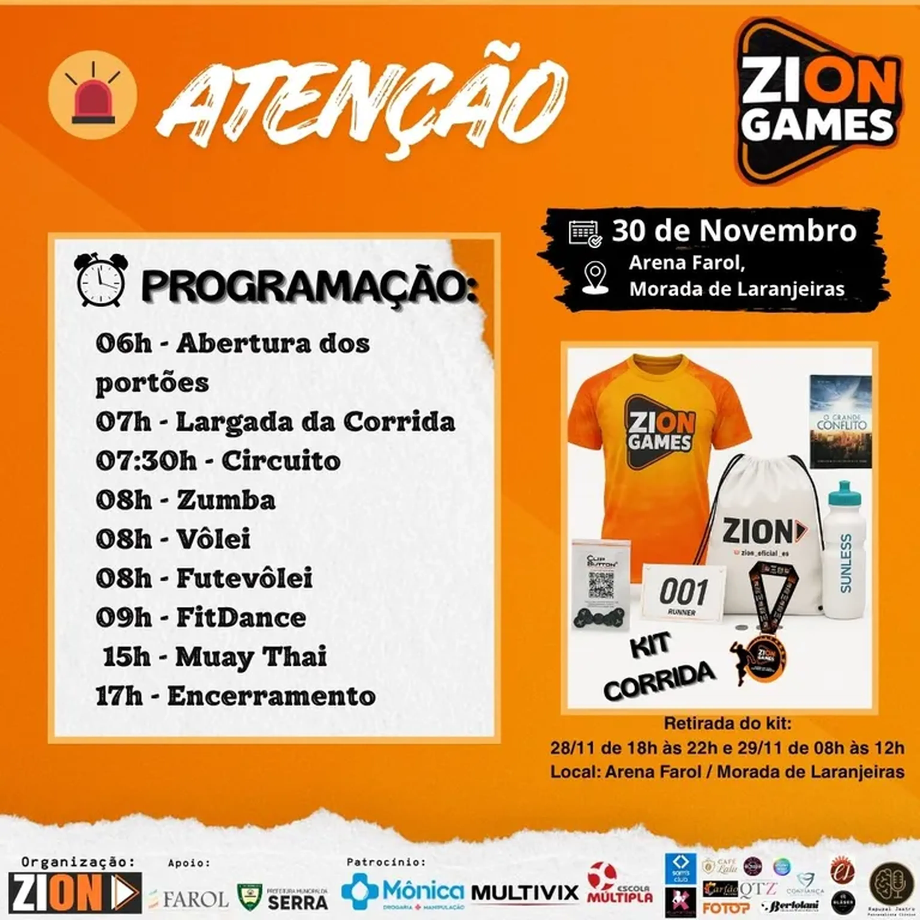 Corrida ZION - 40 off imagem