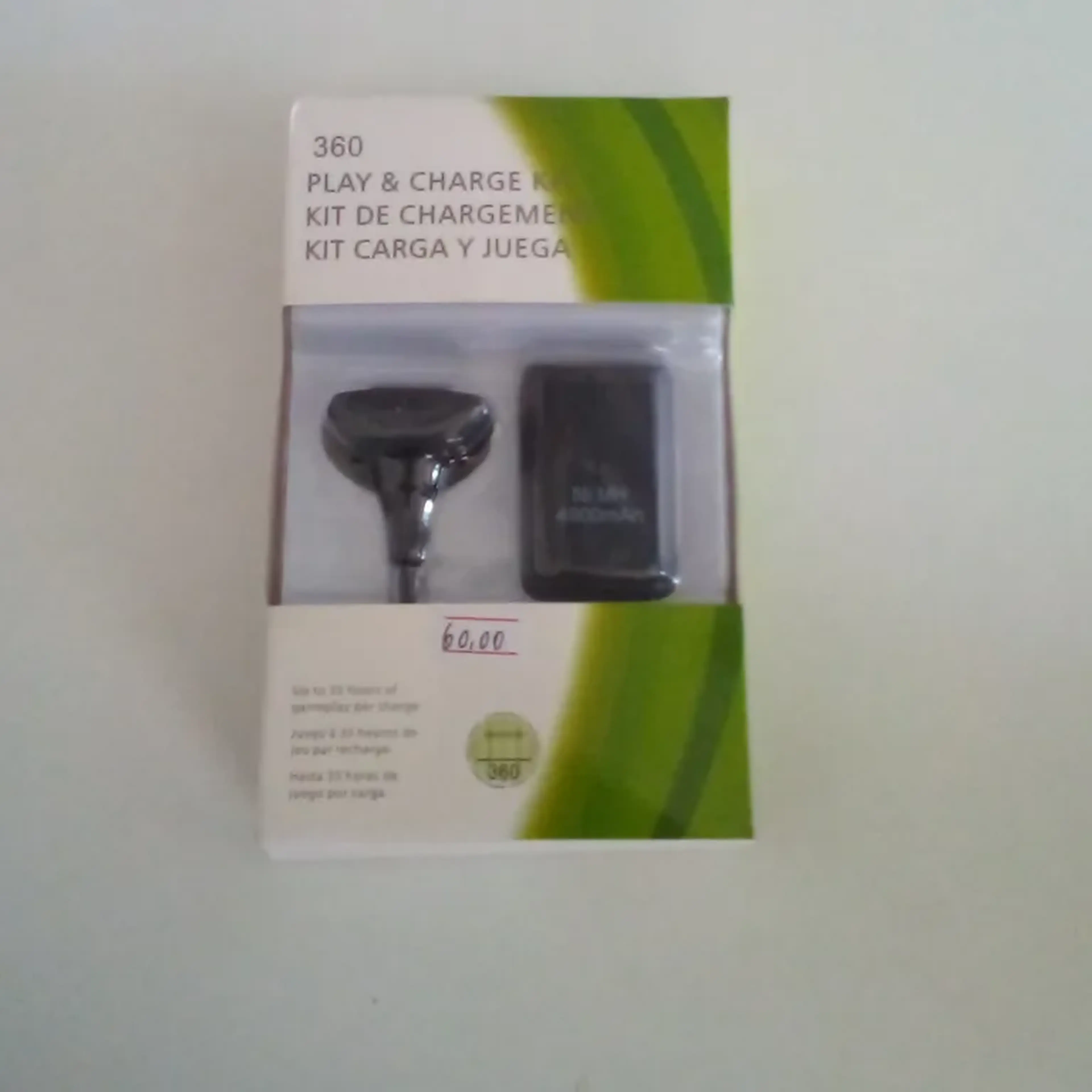 Bateria Recarregável para controle de xbox 360 imagem