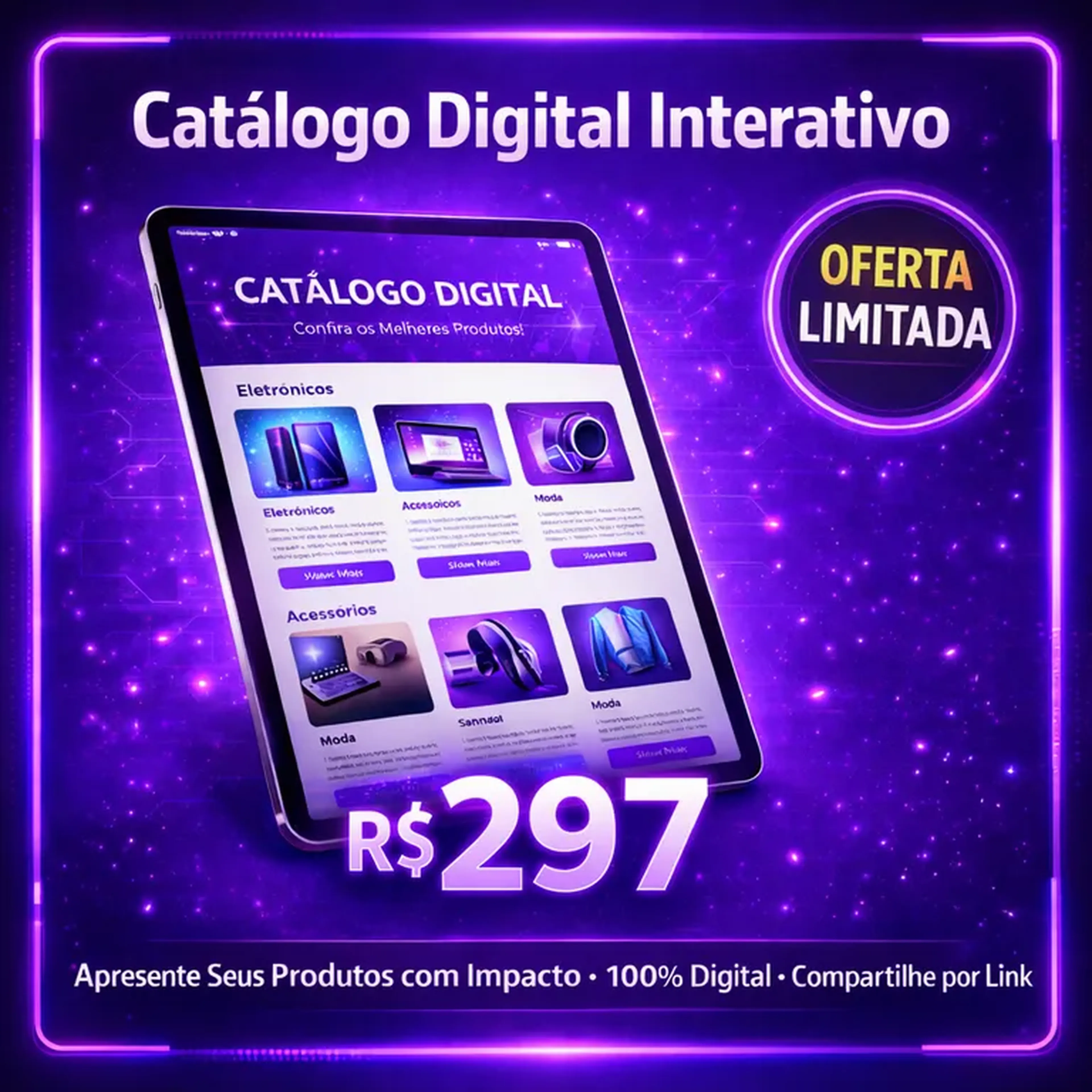 Catálogo Digital Interativo | Criação Personalizada imagem