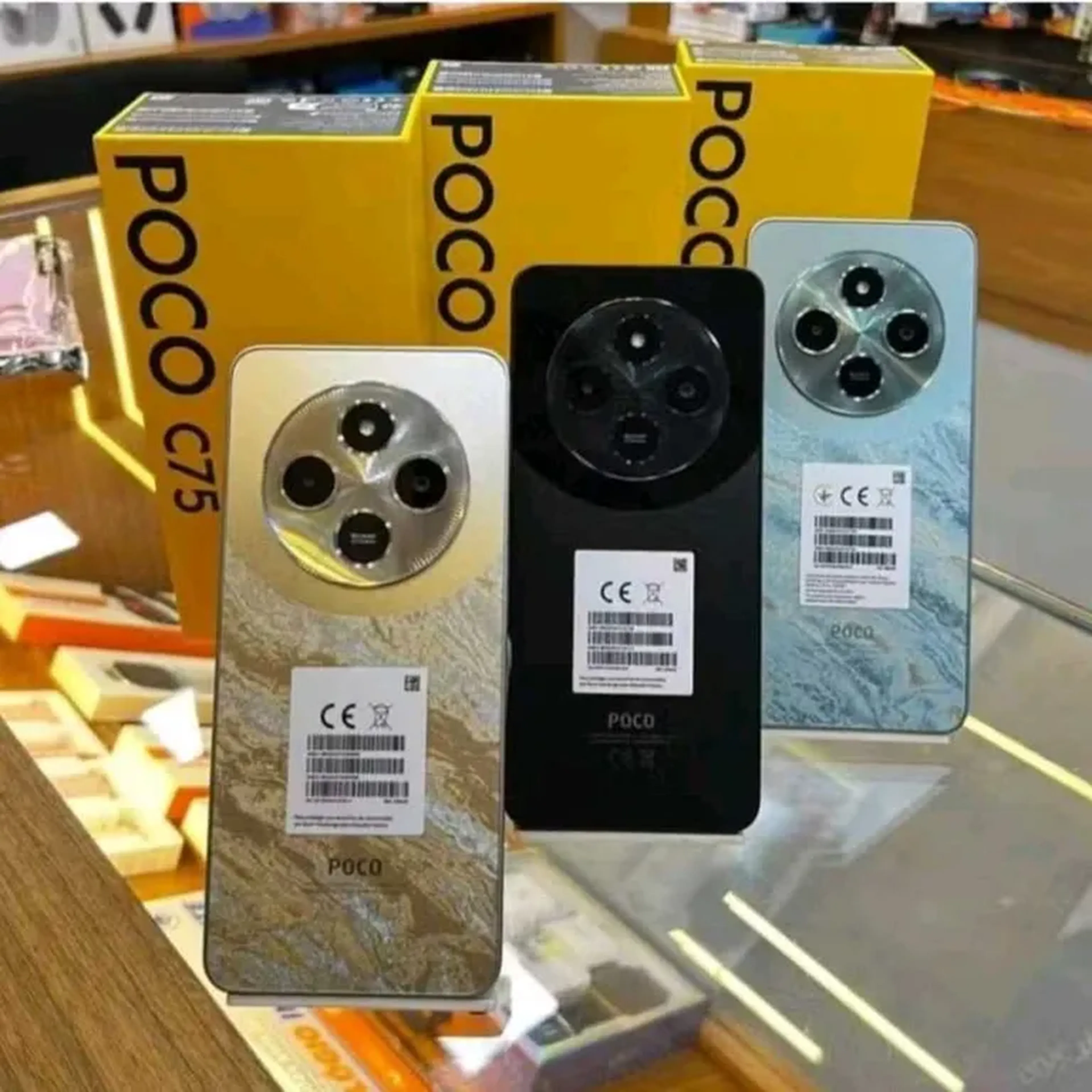 Poco Xaiomi C75 256 Gb 8 Gb de ram 4G NFC. imagem