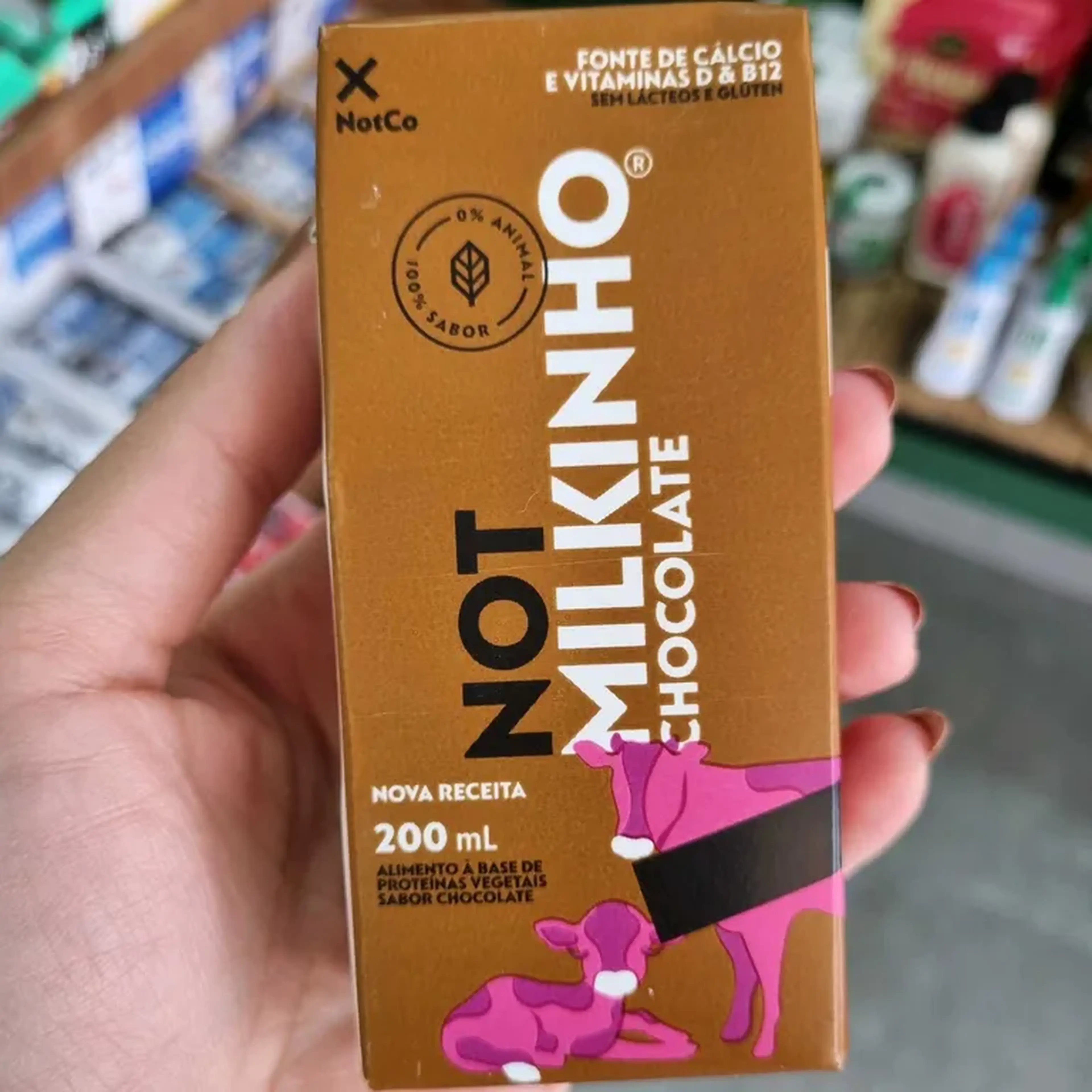 NOT MILKINHO CHOCOLATE 200ML imagem