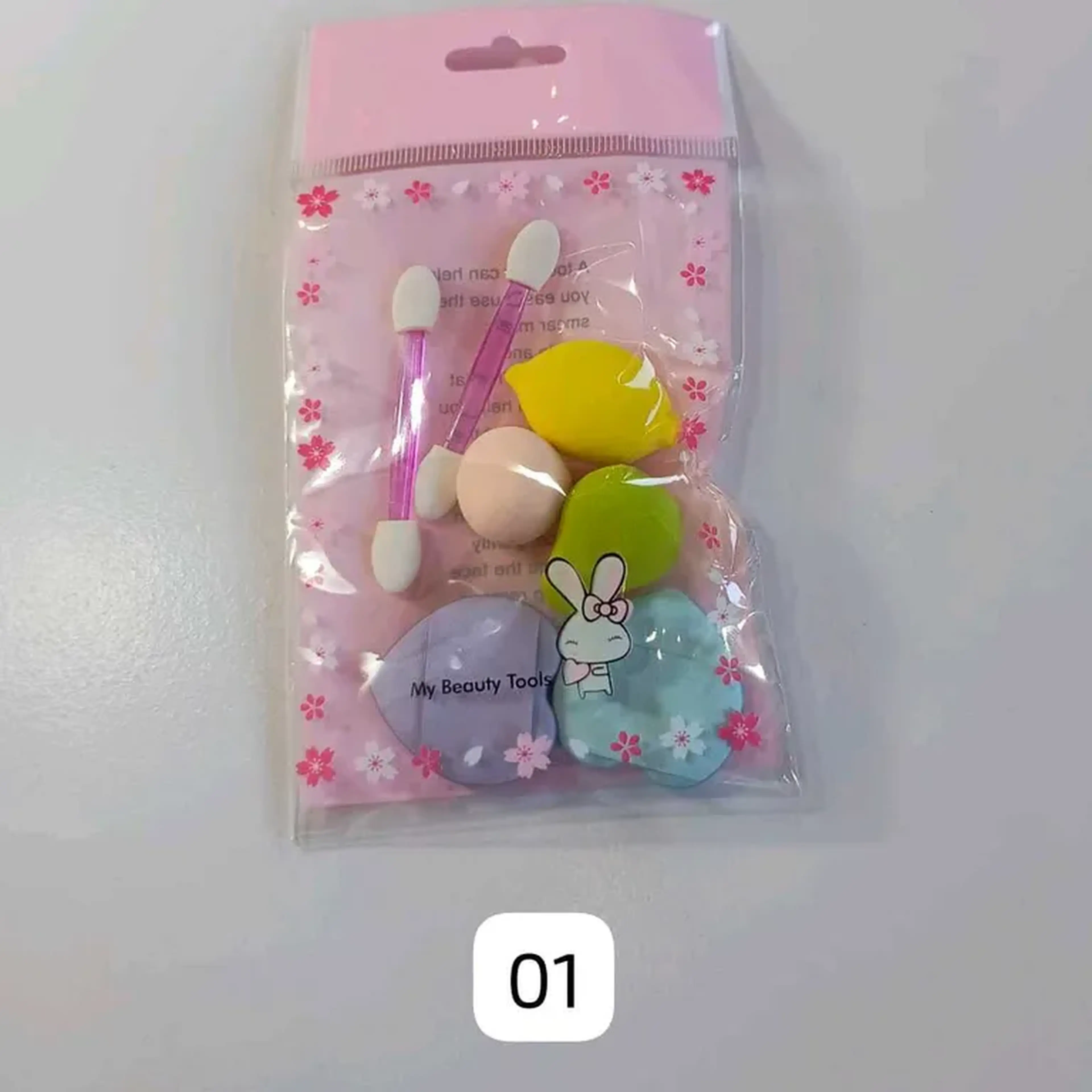kit mini esponjas para maquiagem imagem