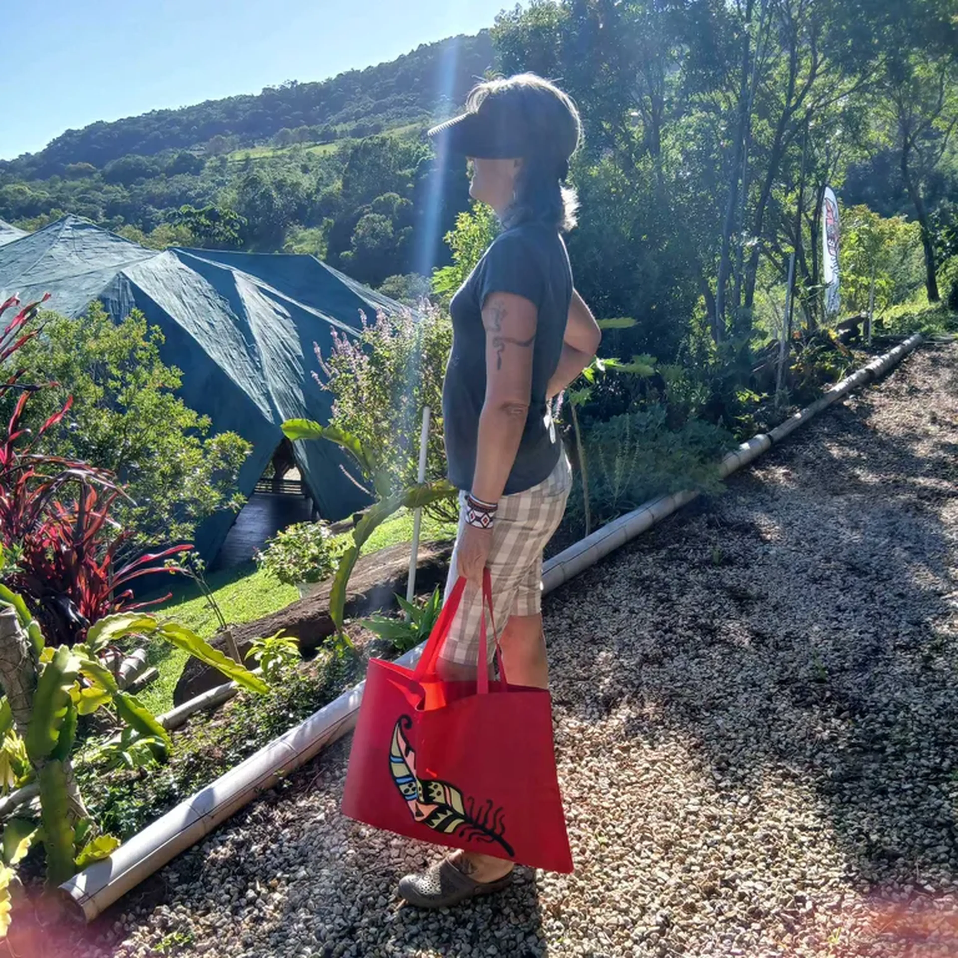 Bolsa multiuso de nylon 40x60 imagem