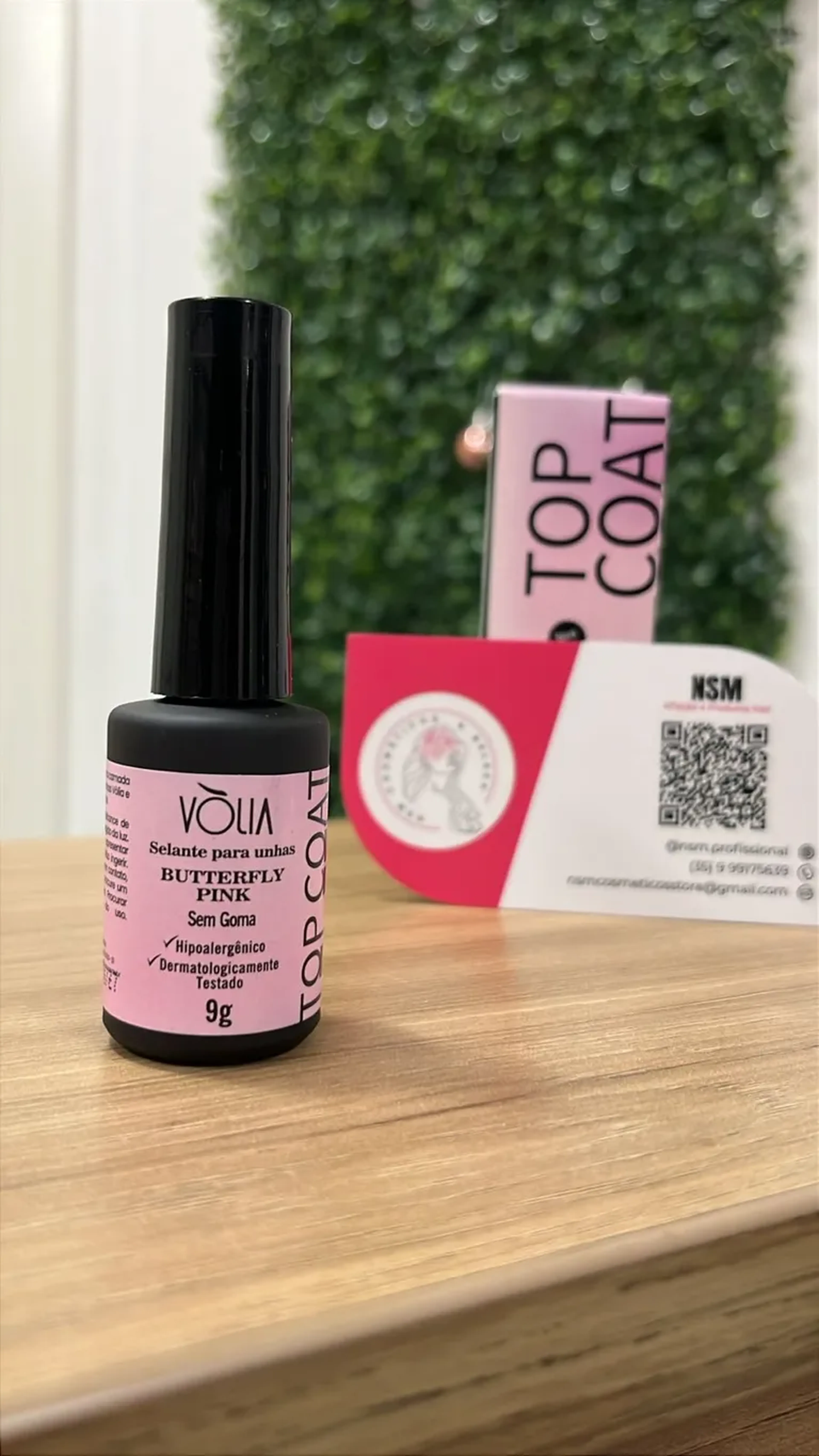 Top Coat Butterfly Pink - Volia imagem