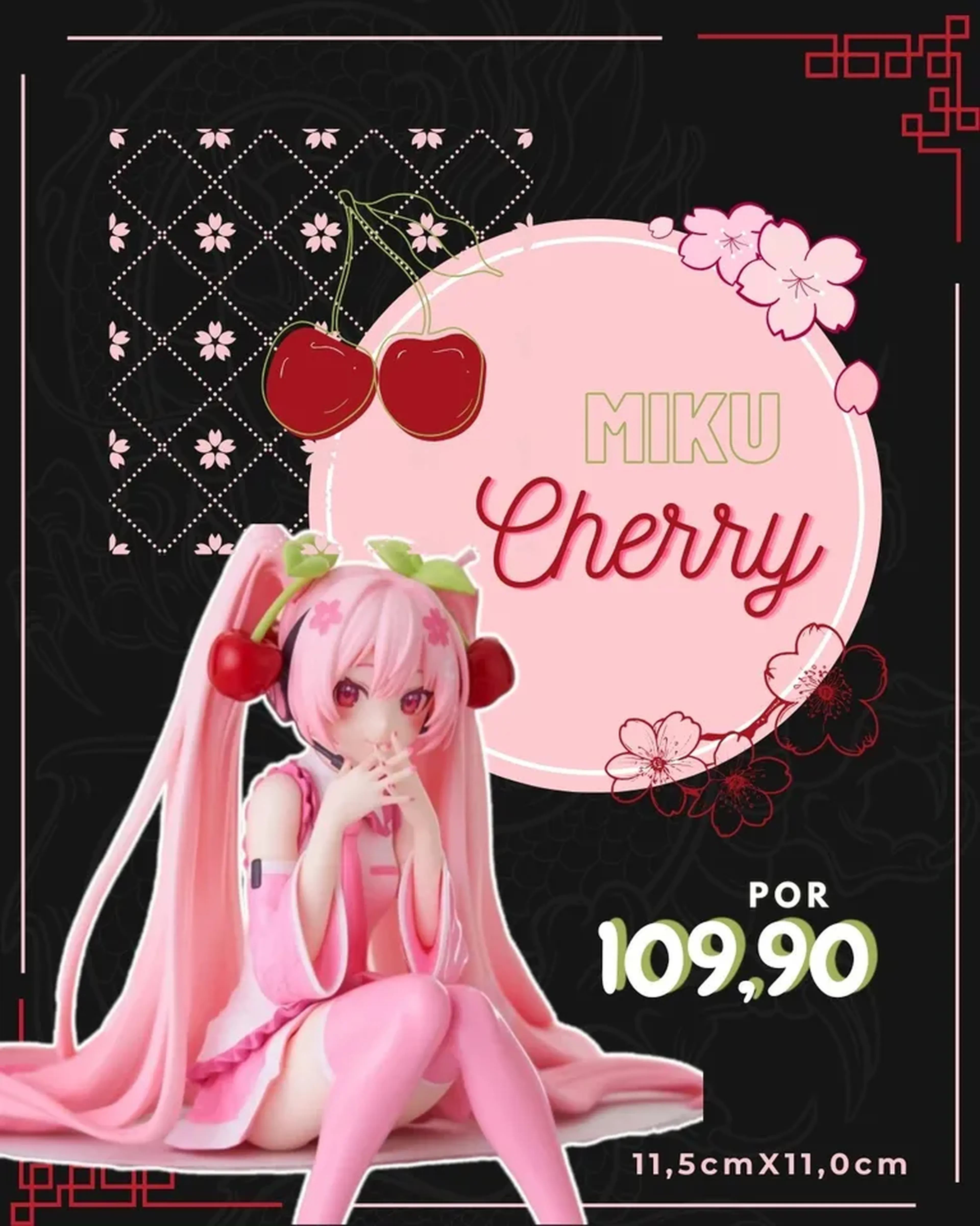 Hatsune Miku Cherry 🍒 imagem