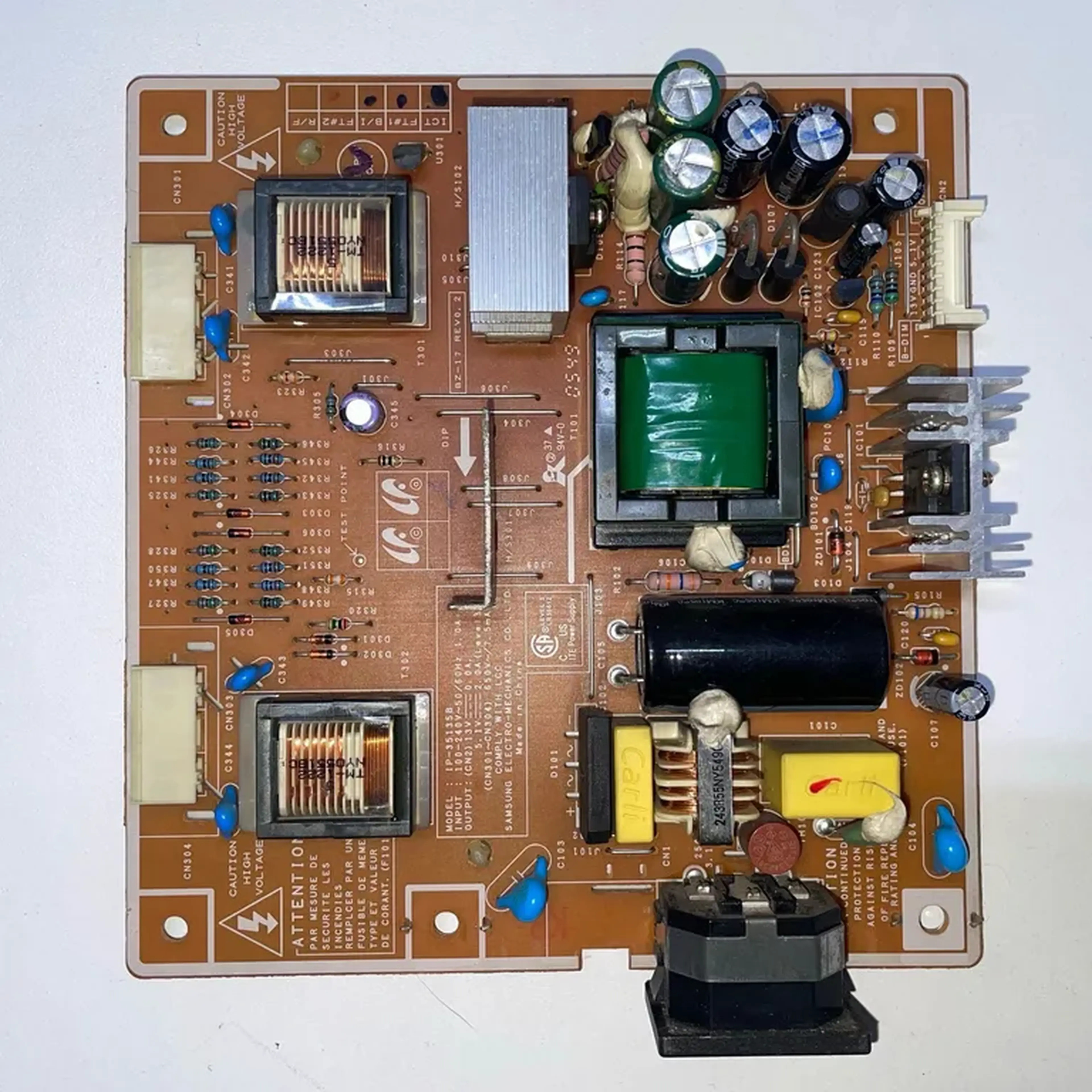 Placa da Fonte - Monitor Samsung SyncMaster 740N imagem
