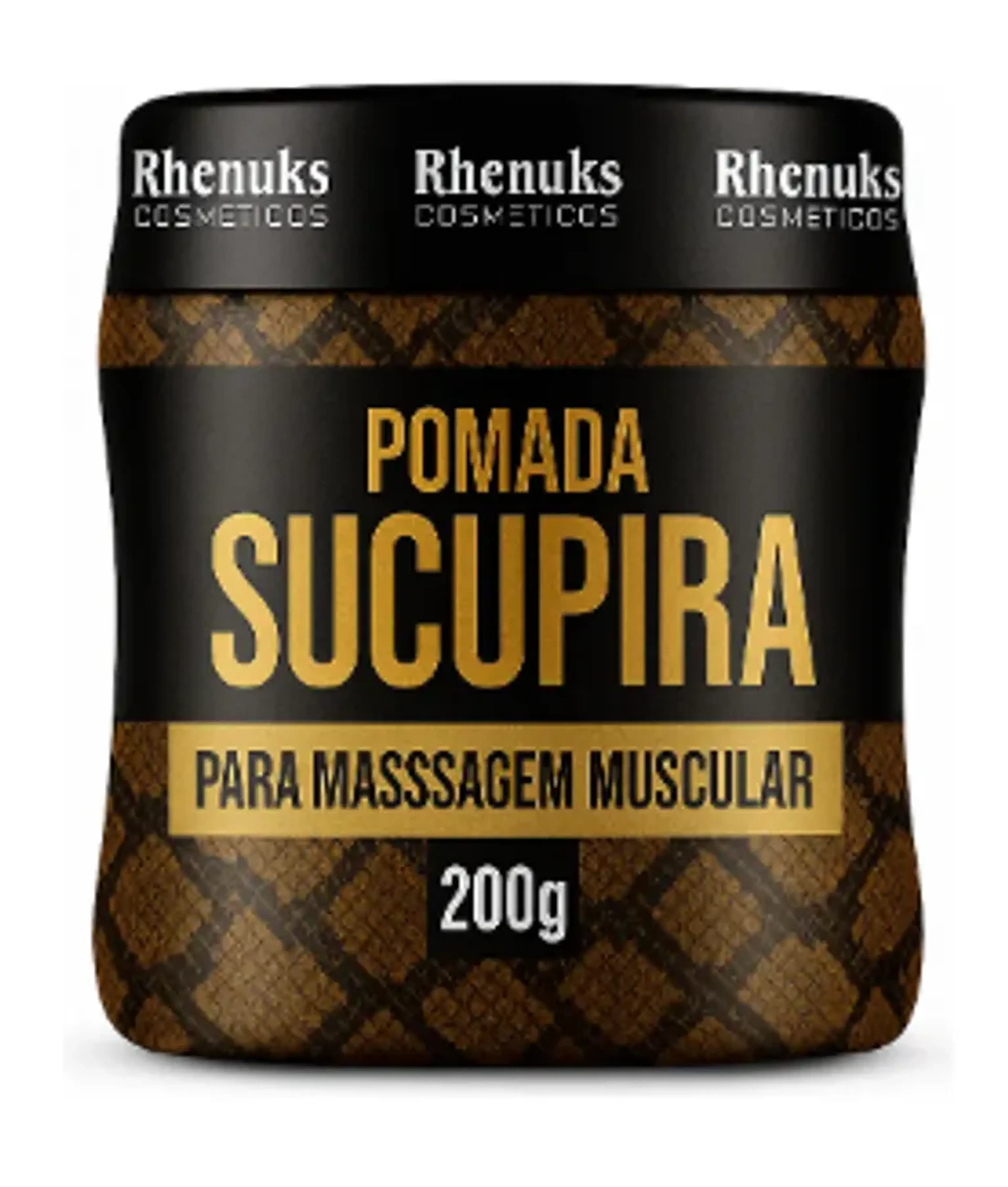 Pomada Massageadora Sucupira Rhenuks 200g imagem