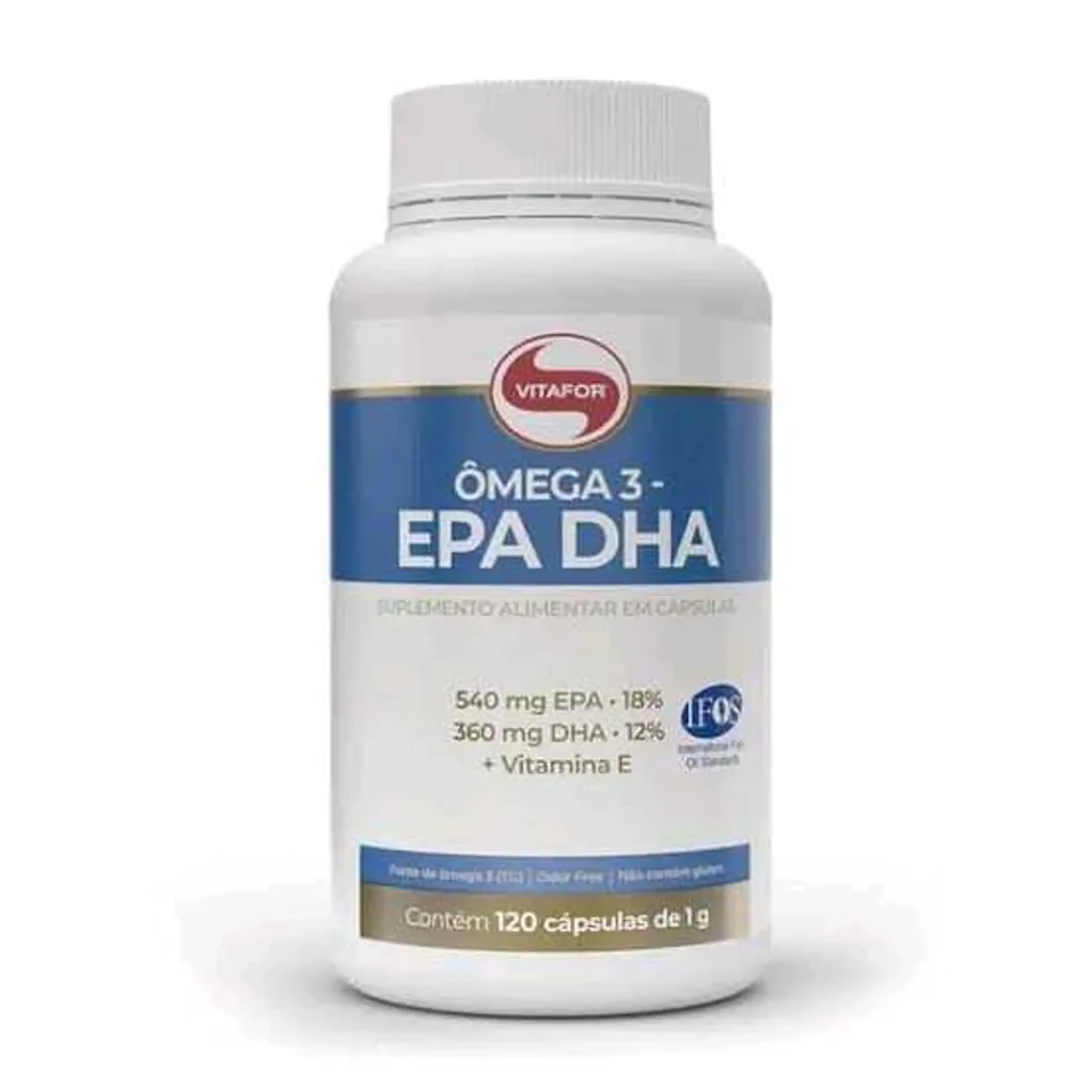 Vitafor Omega 3 120caps EPA DHA imagem