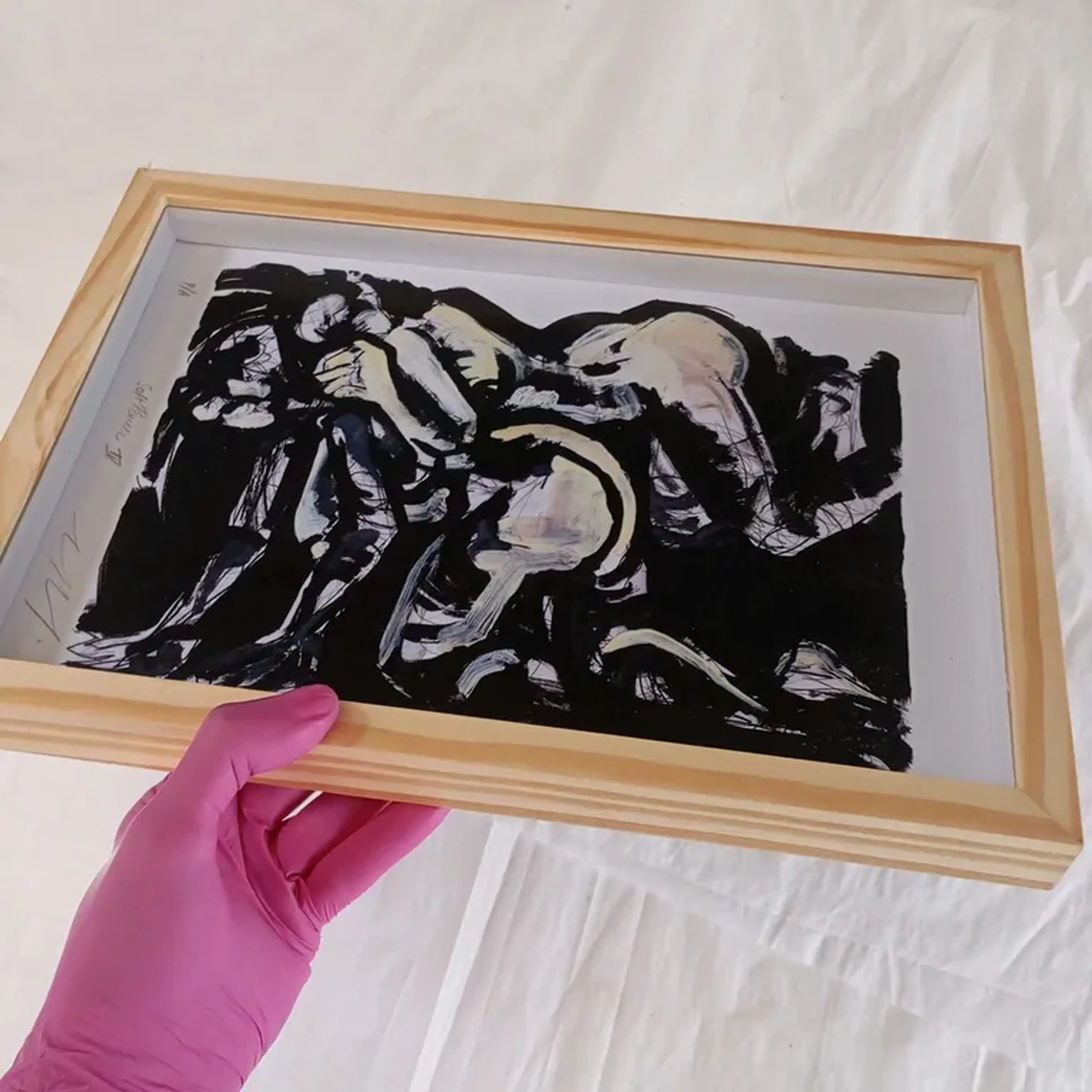 Soft Power IV - 21x30 cm moldura alta imagem