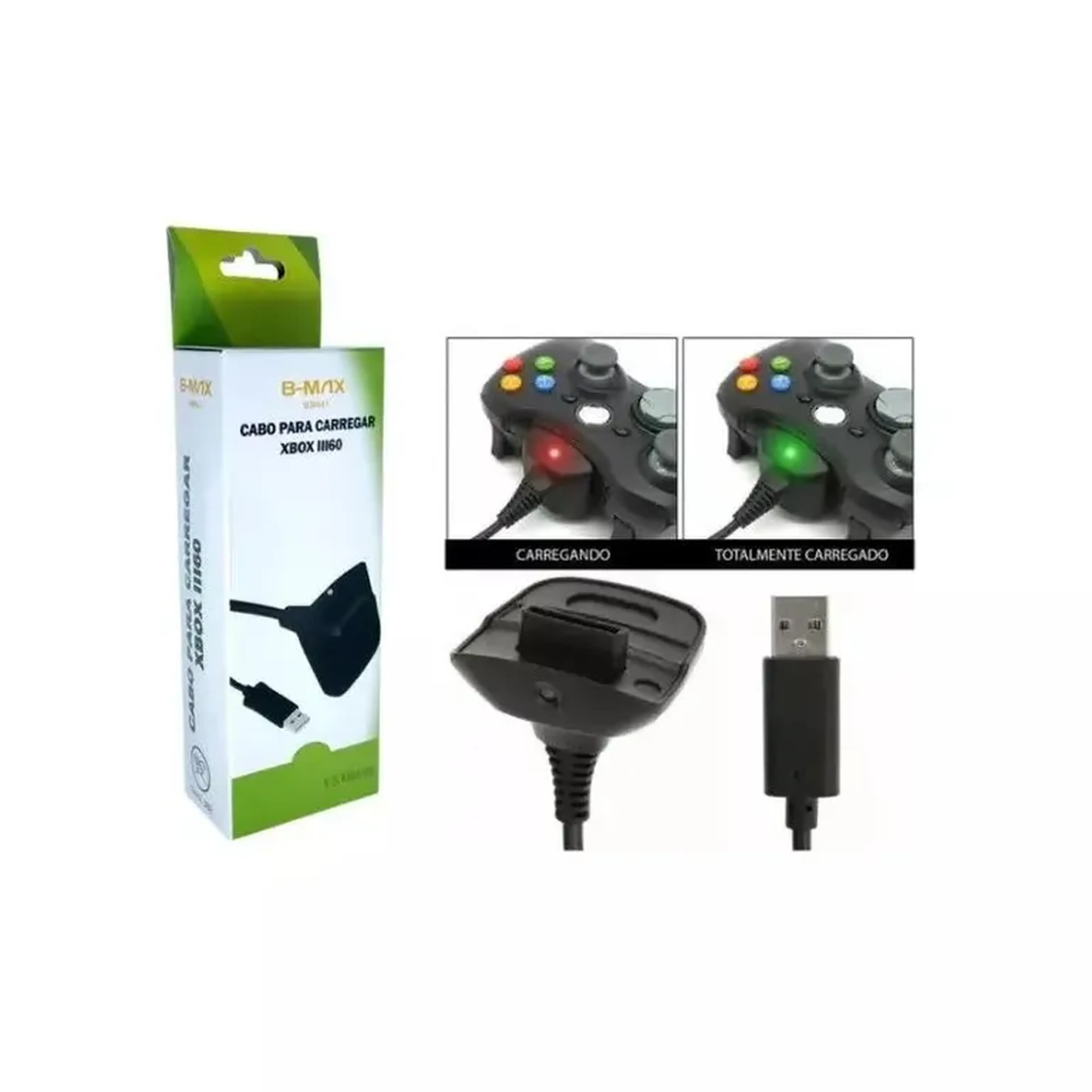 Cabo para Controle Xbox 360 (Frete Grátis) imagem