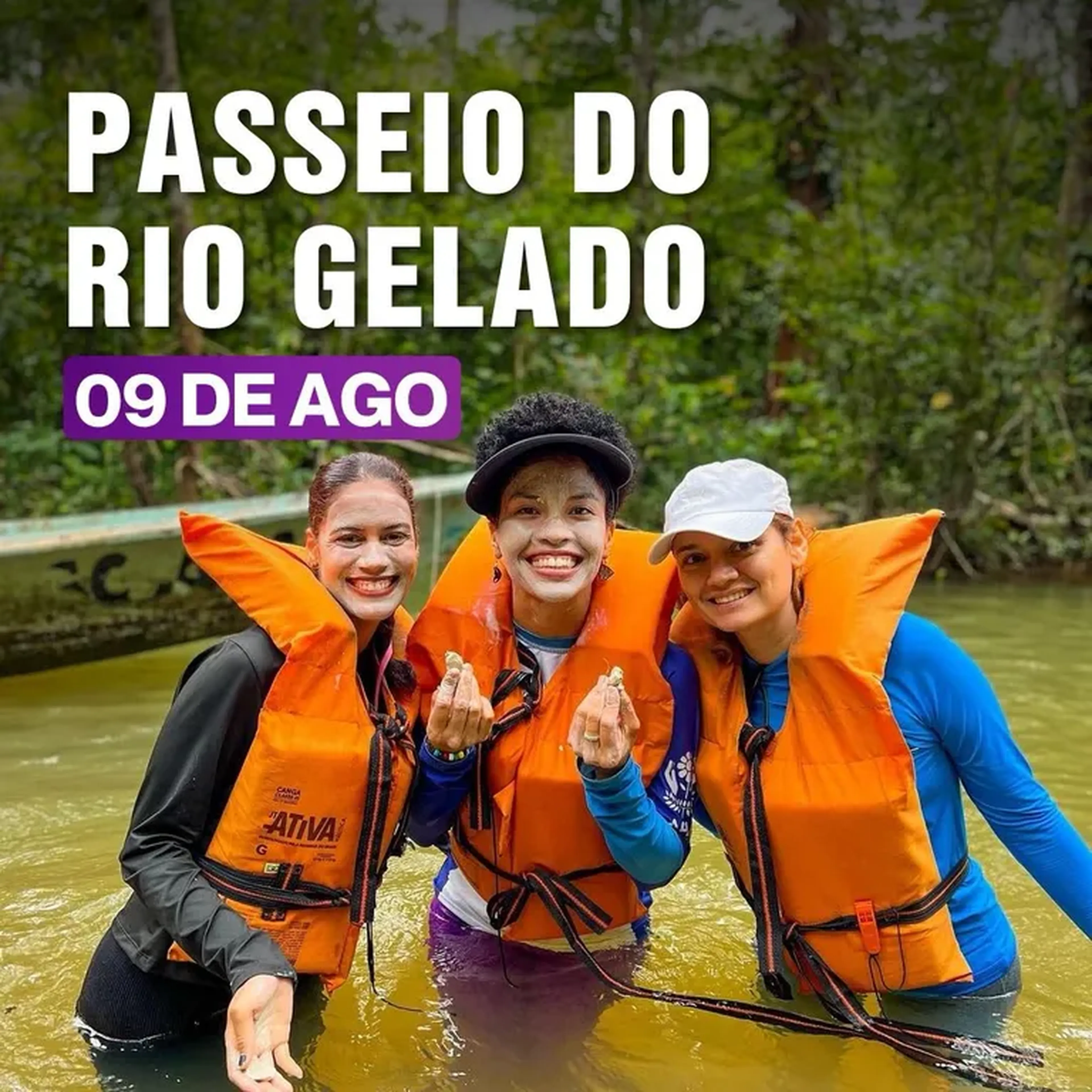 Passeio do Rio Gelado - 09 de Agosto imagem