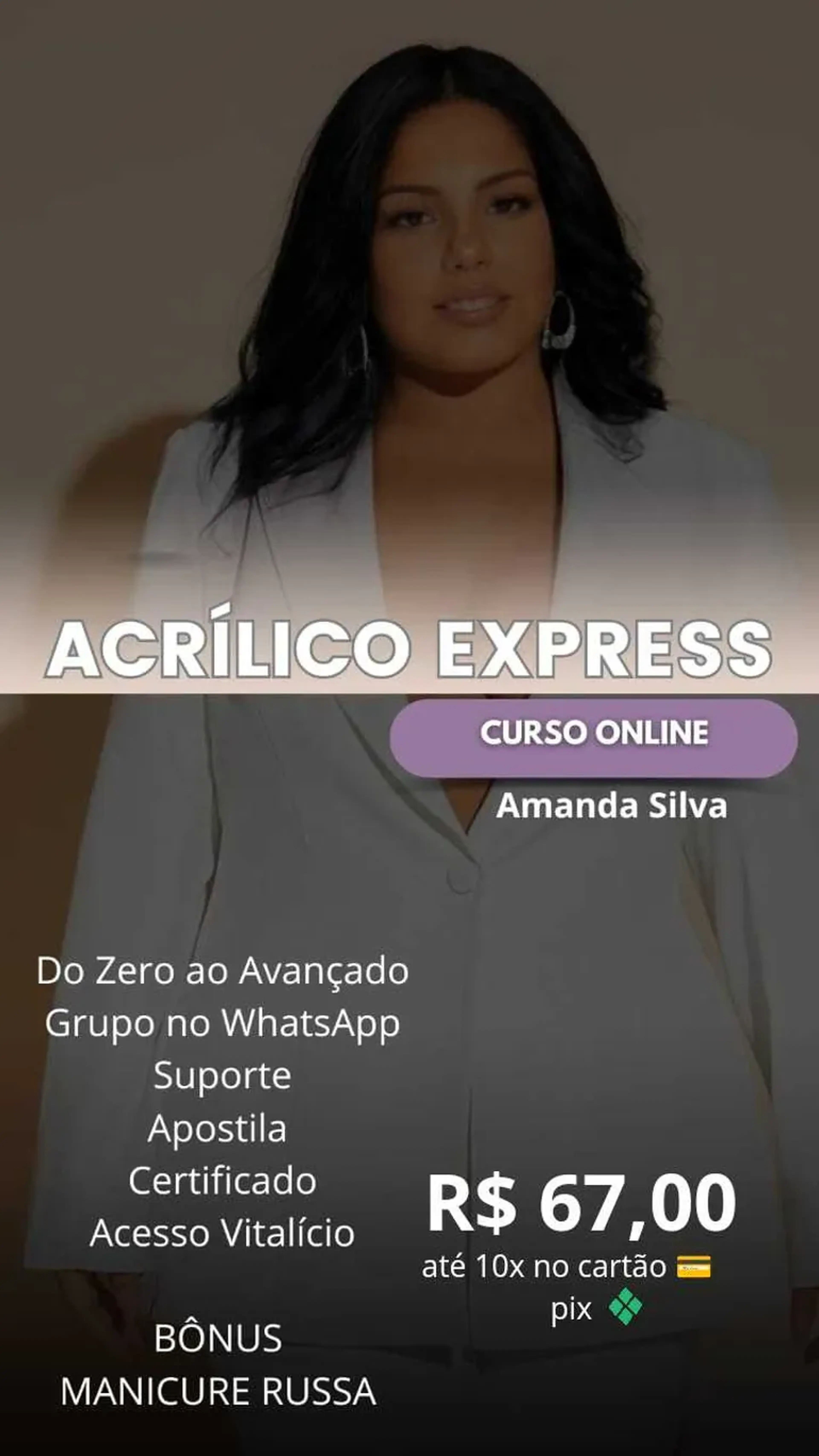 Curso Online de Acrílico Express imagem