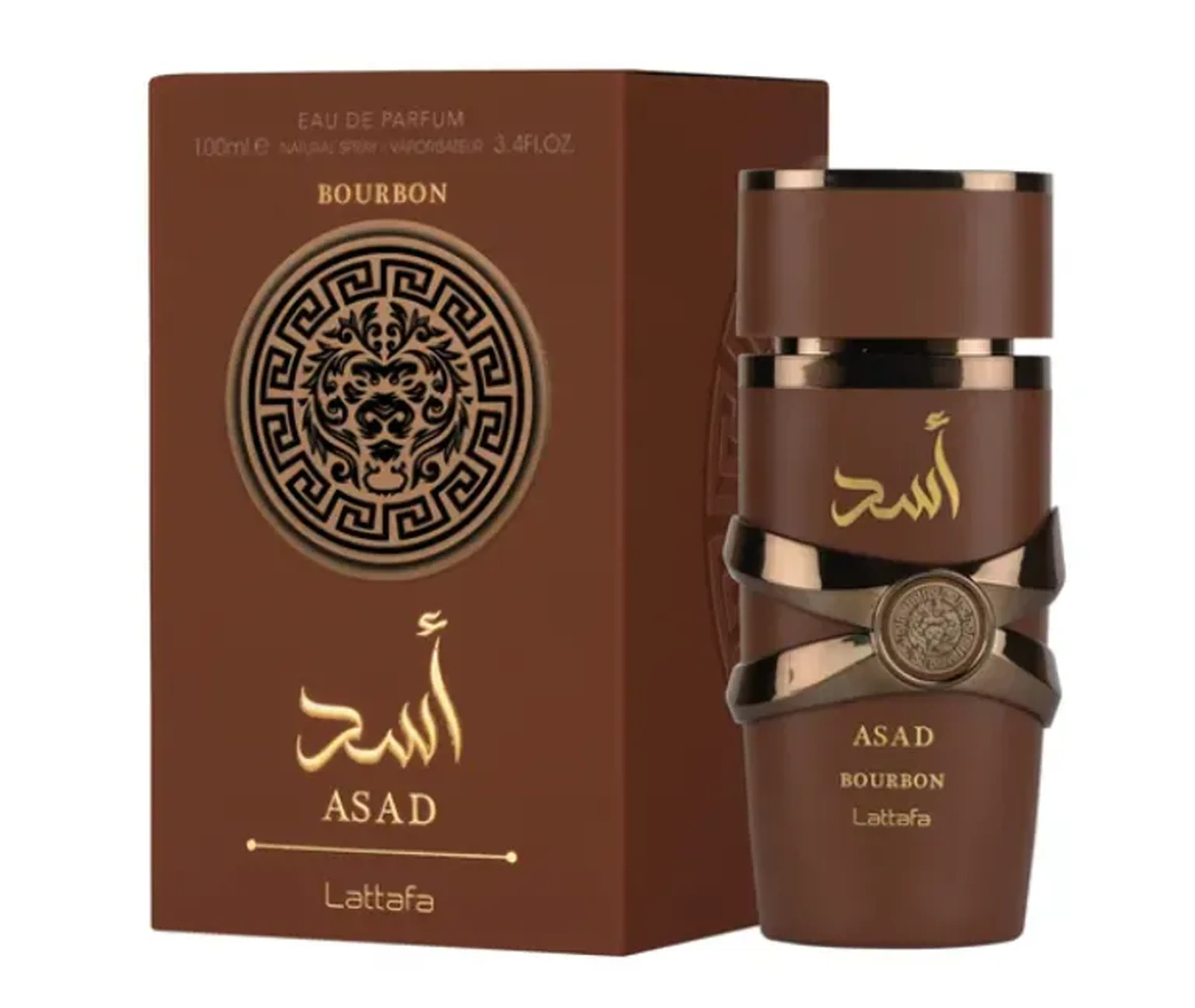 Perfume Árabe Lattafa Asad Bourbon 100ML - Masculino imagem