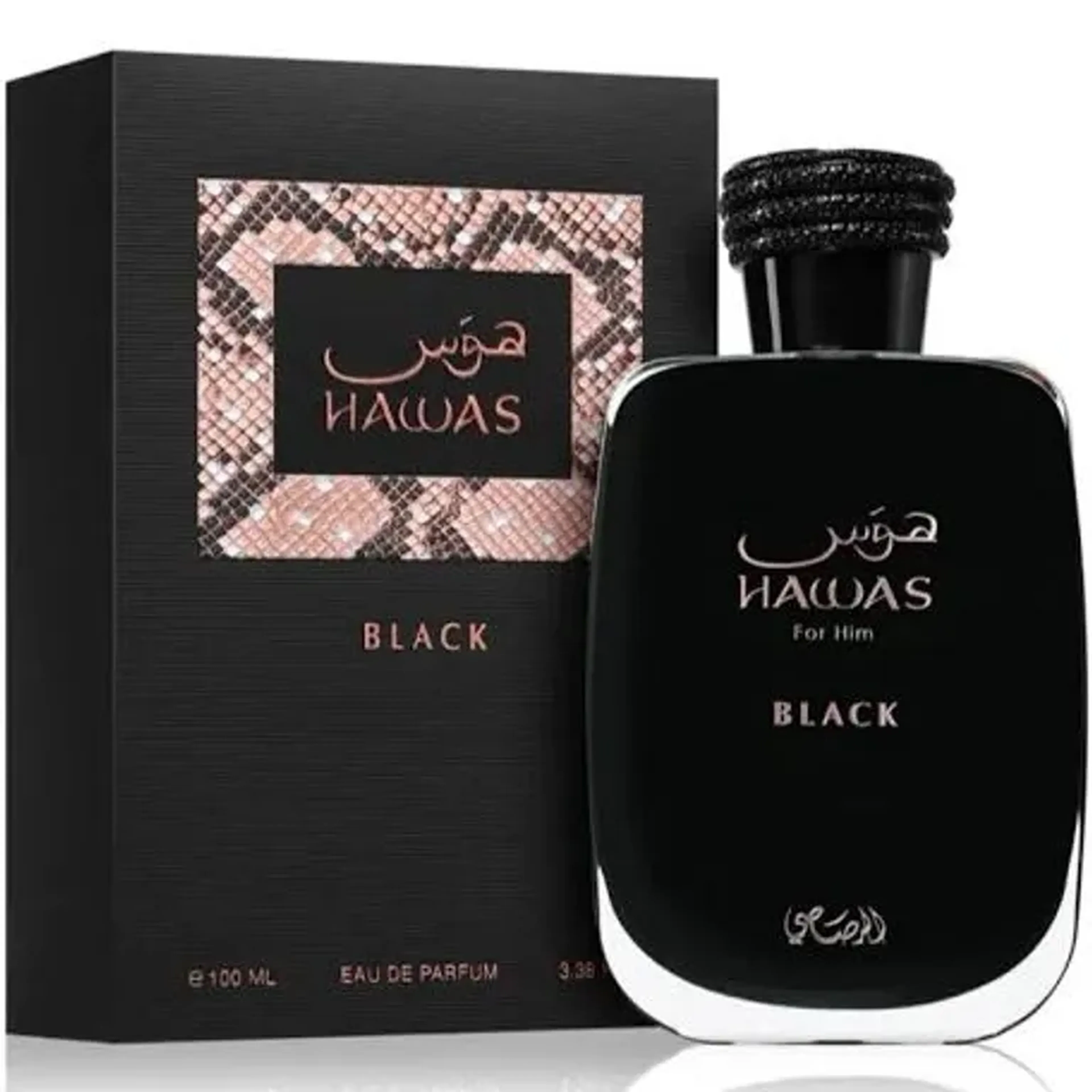 Hawas Black-Rasasi For Him Eau De Parfum 100ml imagem