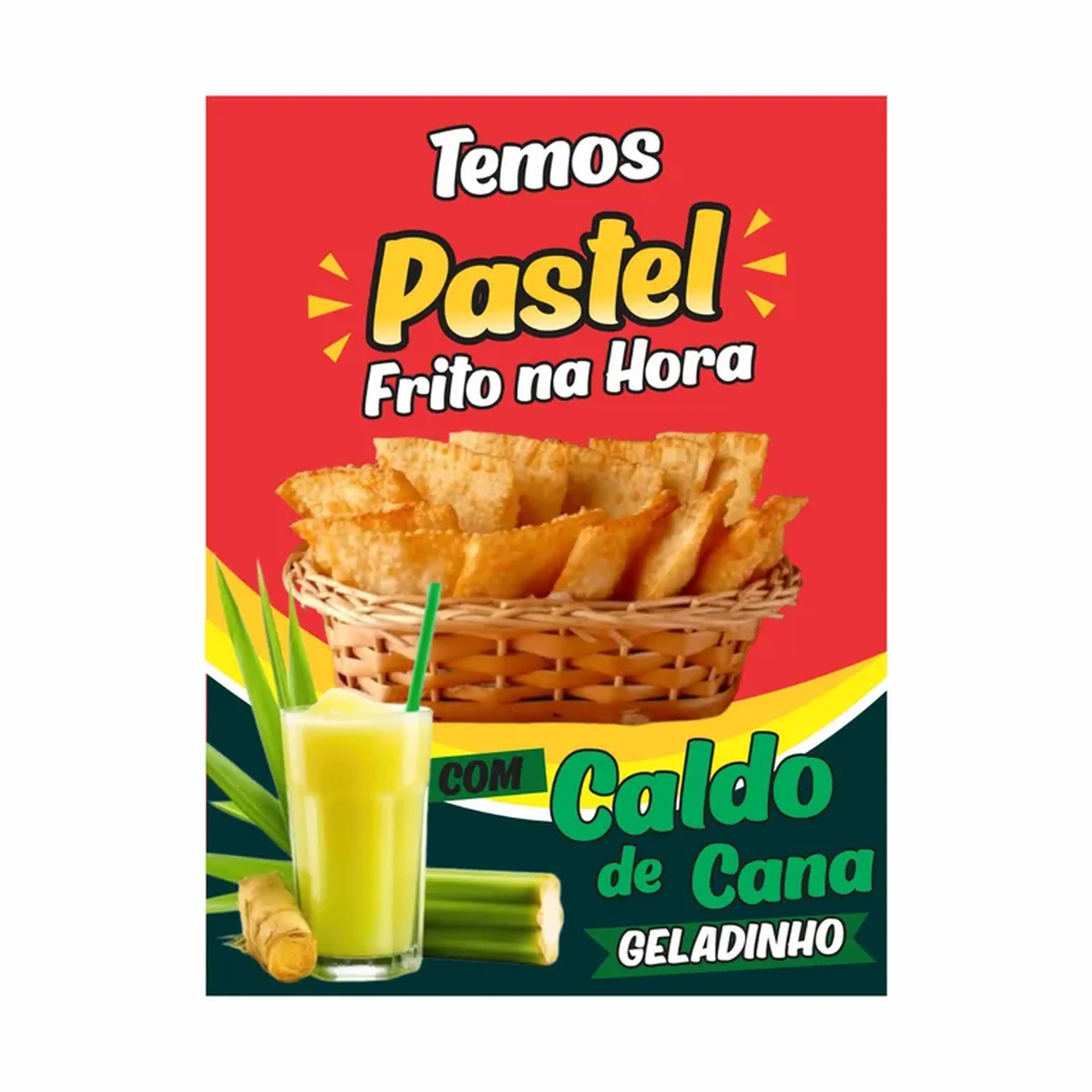 BANNER PASTEL + CALDO DE CANA 60X80 imagem