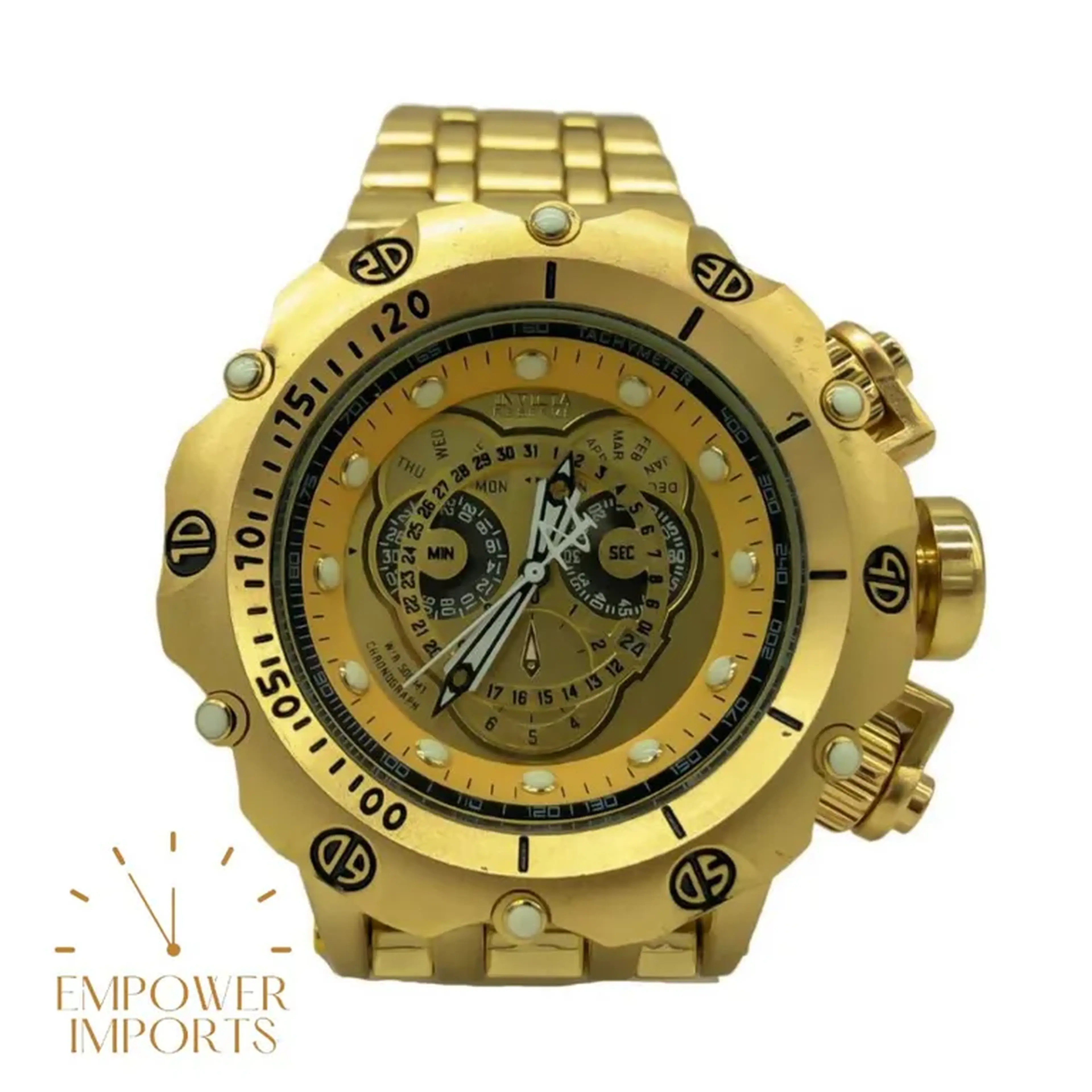 Invicta Hybrid Fundo Dourado imagem