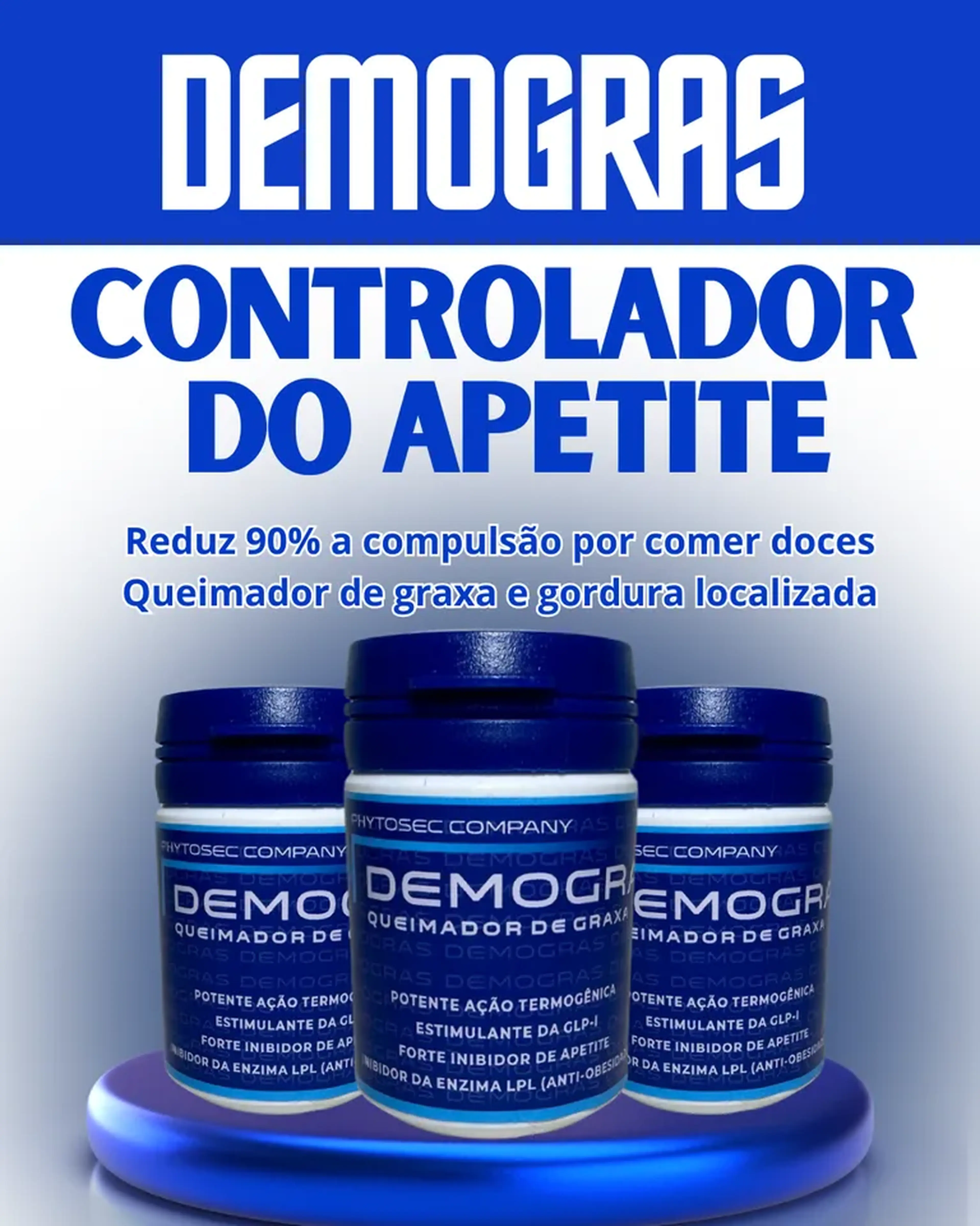 DEMOGRAS - QUEIMADOR DE GRAXA - SEMAGLUTIDA. imagem