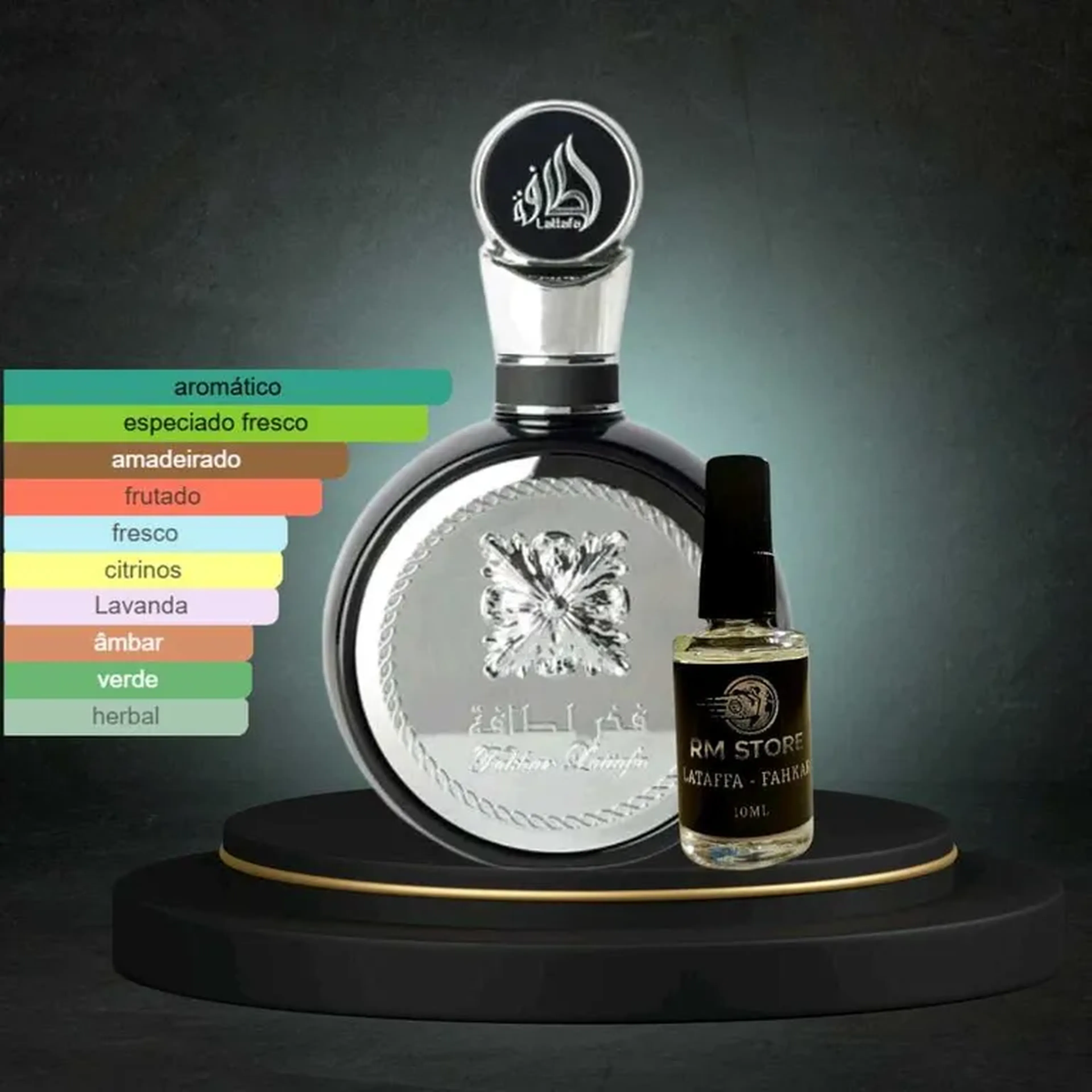 Decant: Lataffa Fakhar Masculino EDP 10ml imagem