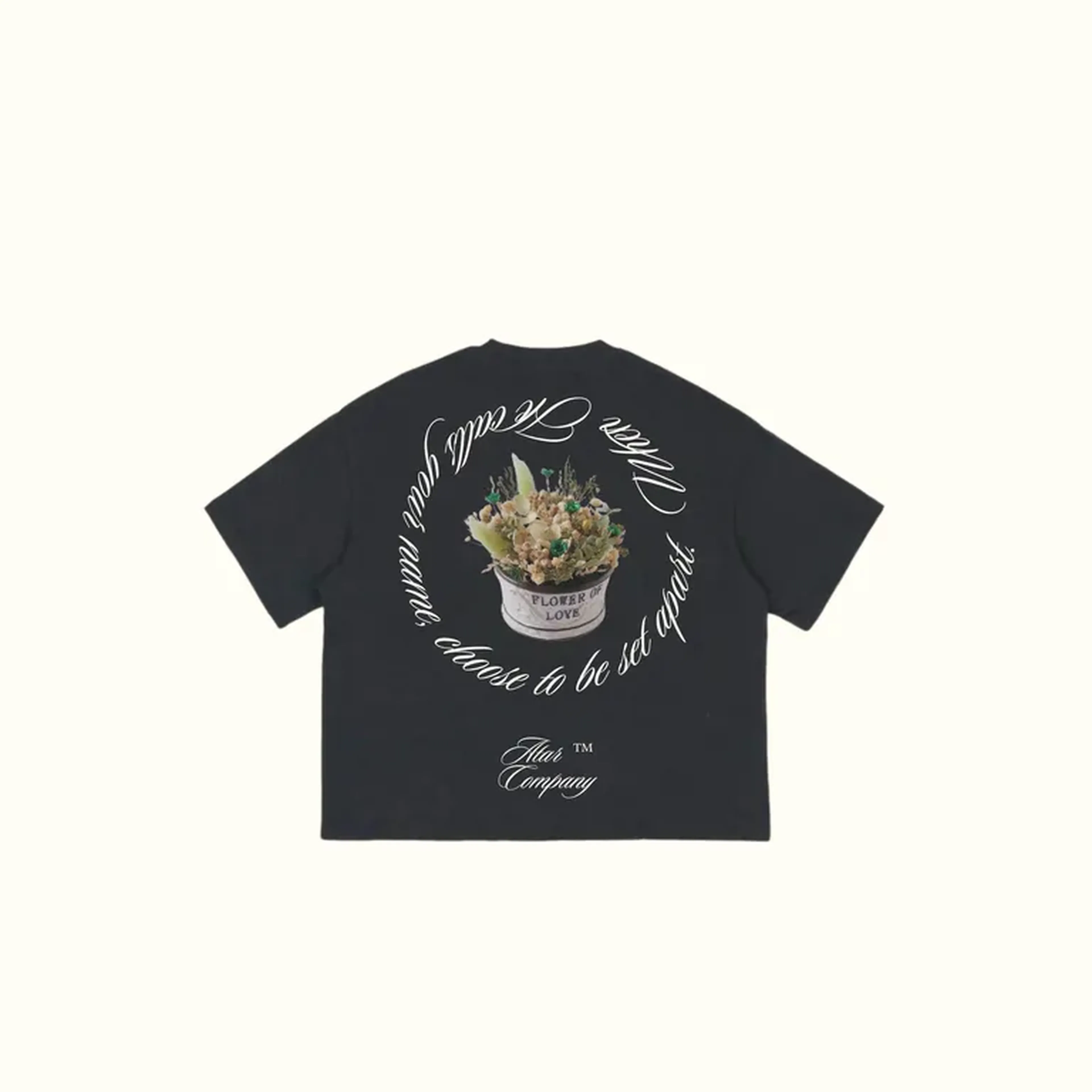 flower of love tee | Midnight imagem
