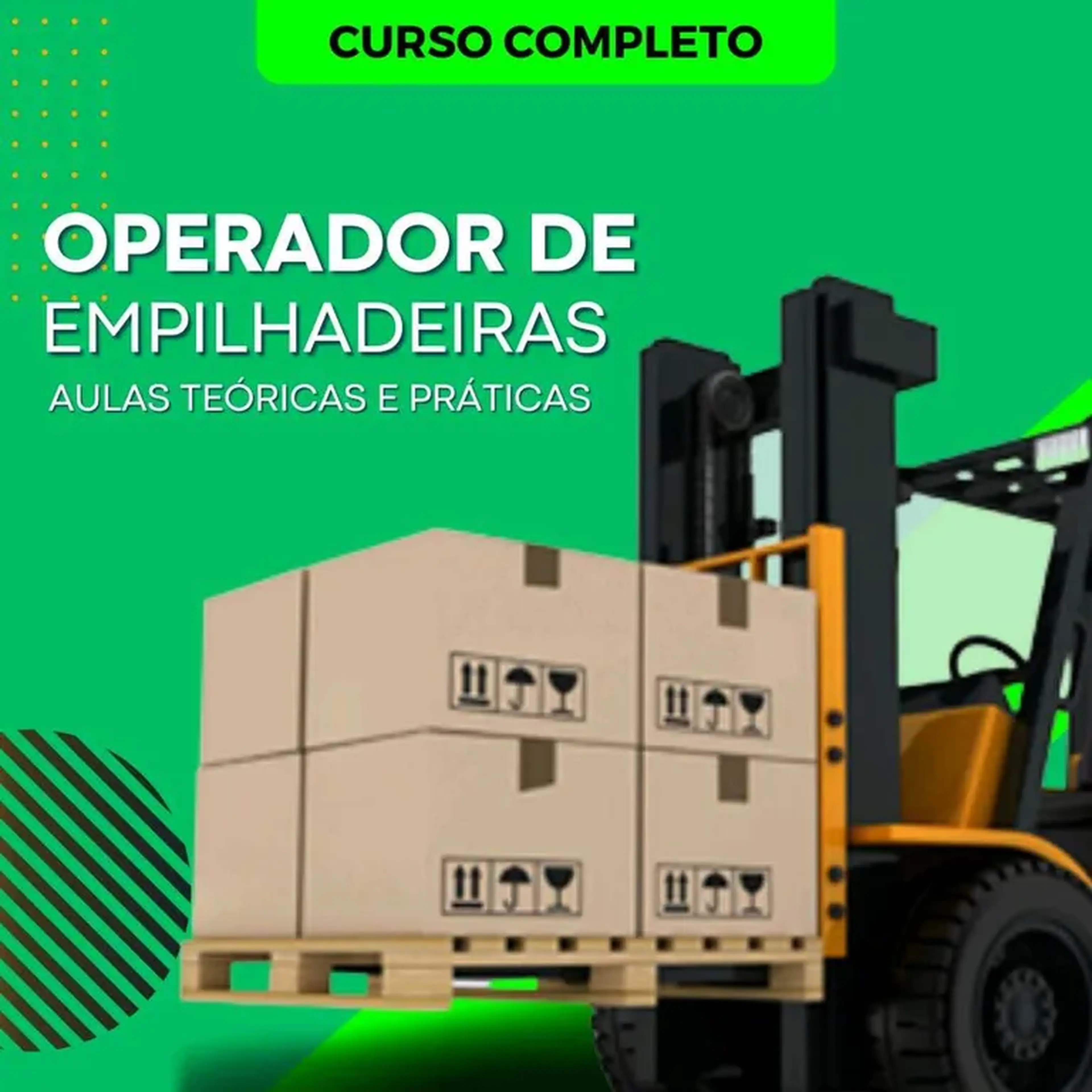 Curso de operador de empilhadeiras imagem