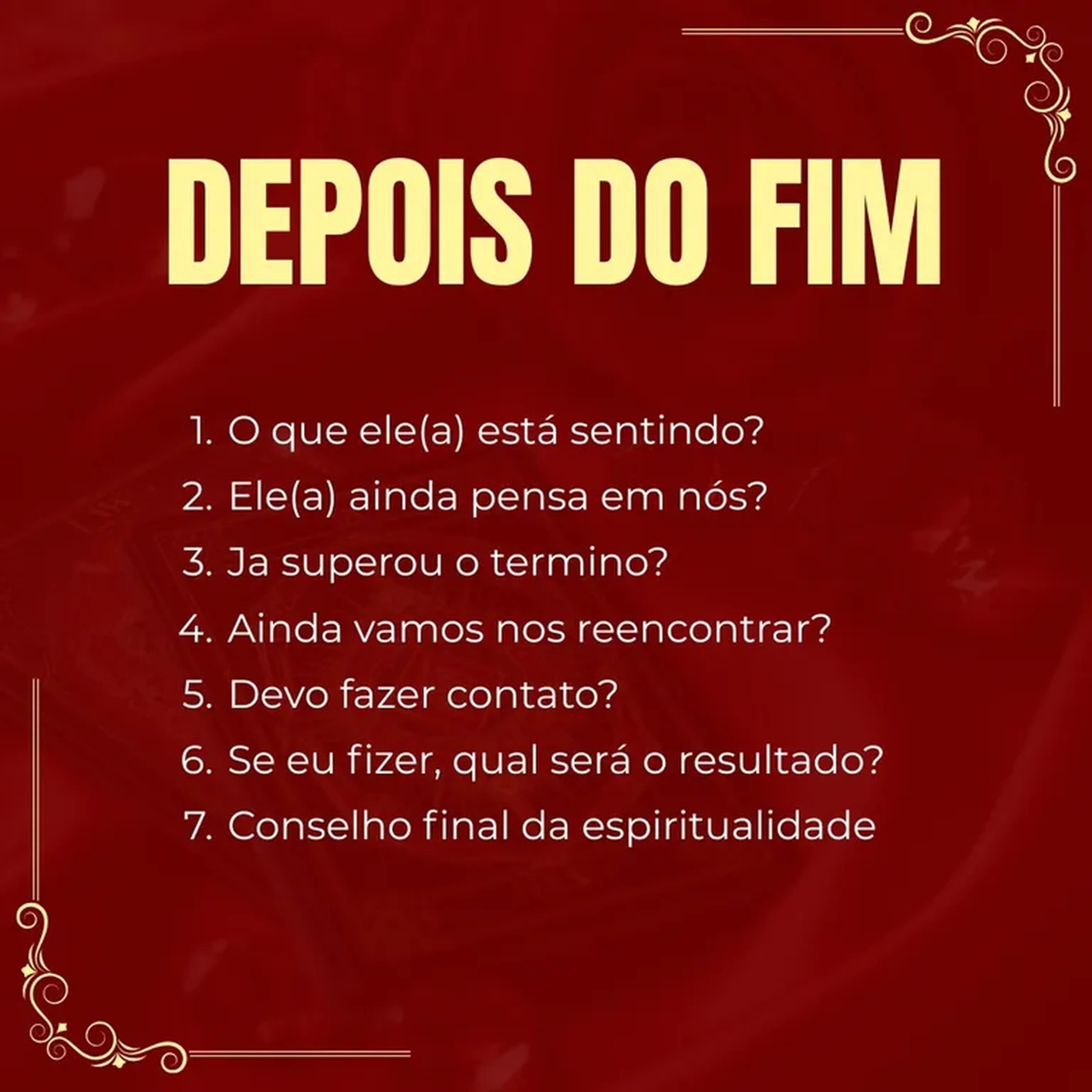 Depois do Fim imagem