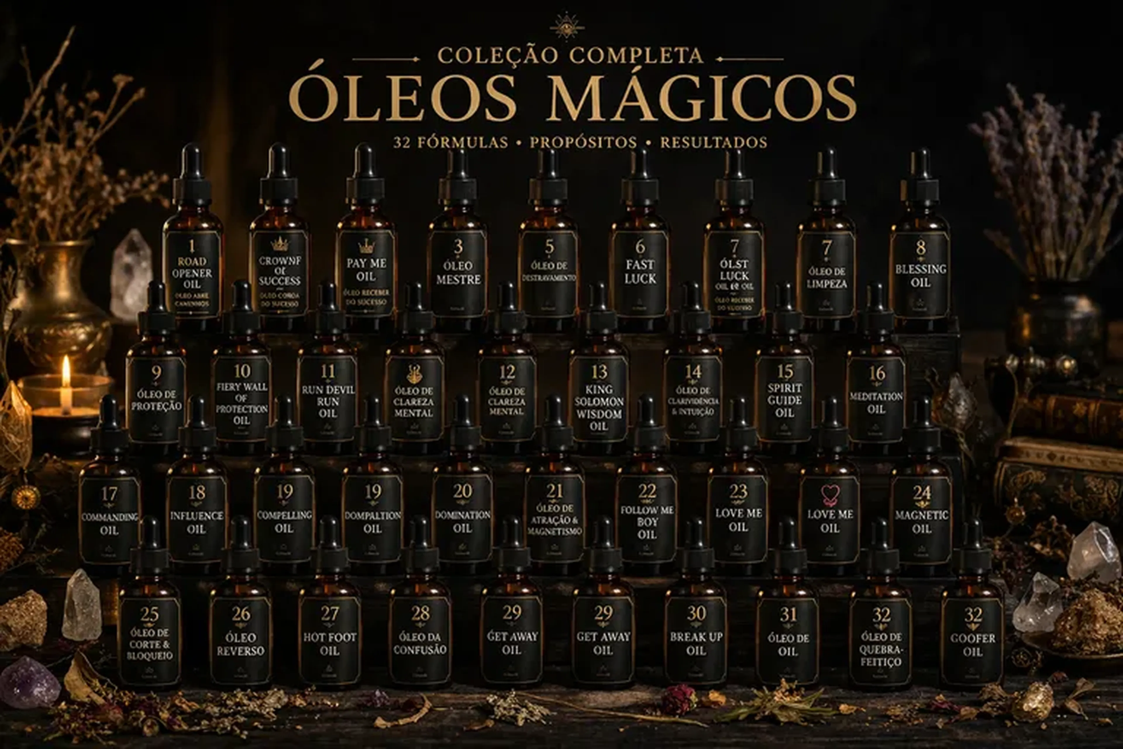 `Óleos Mágicos (Pré Venda escolha na variações) imagem