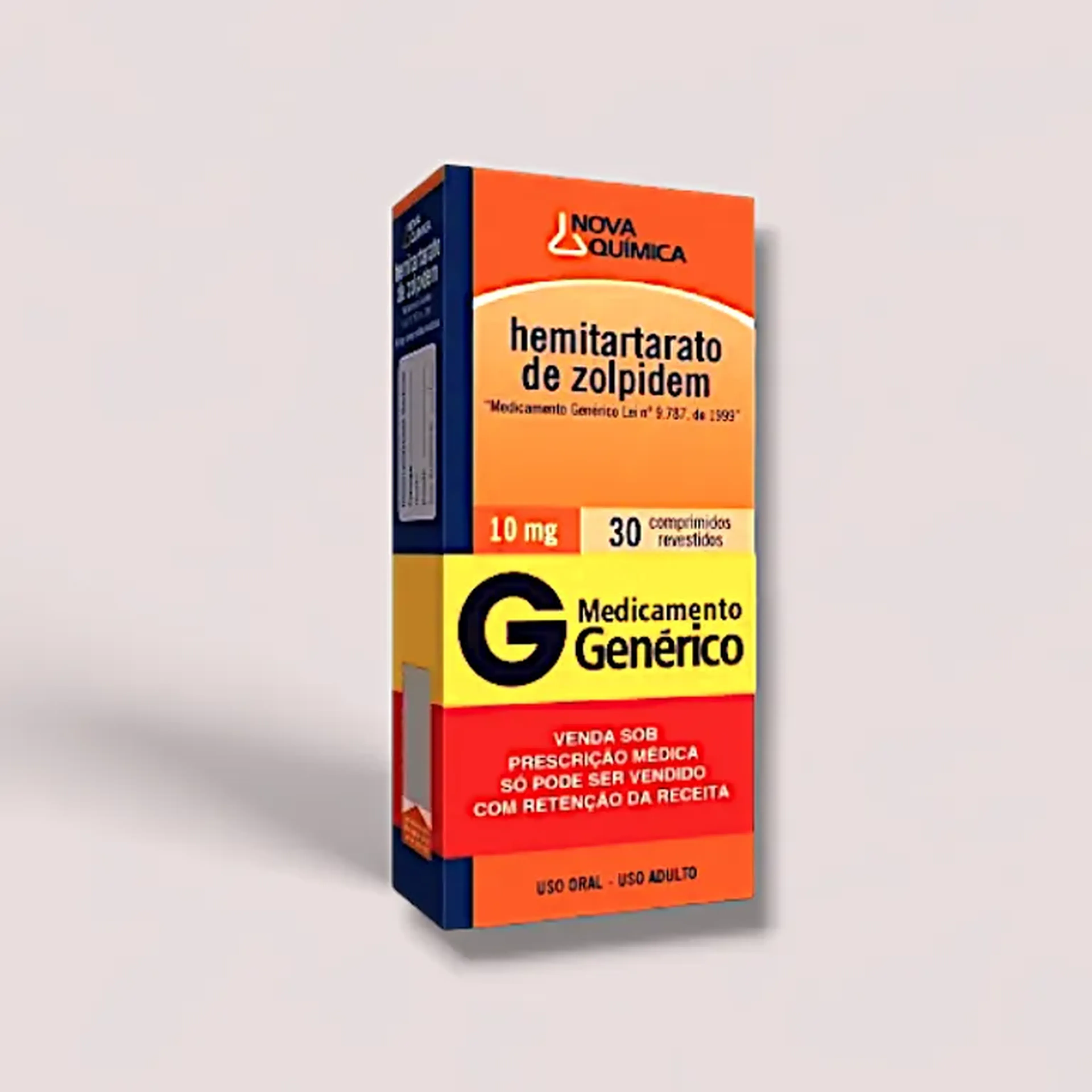 Zolpidem 10mg 30cp imagem